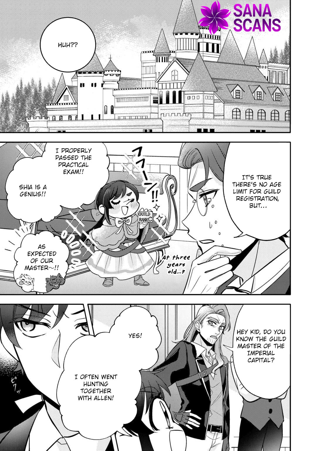 Tensei Koujo wa Reikoku Koutei Heika ni Dekiai Sareru ga Yume wa Boukensha desu! Chapter 9 page 5 - 