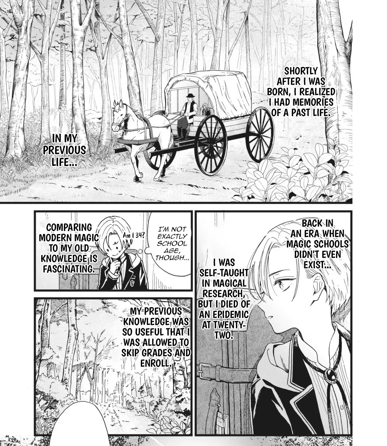 Tensei Mahou Shounen to Kokuin no Kenja Chapter 1 page 10 - 