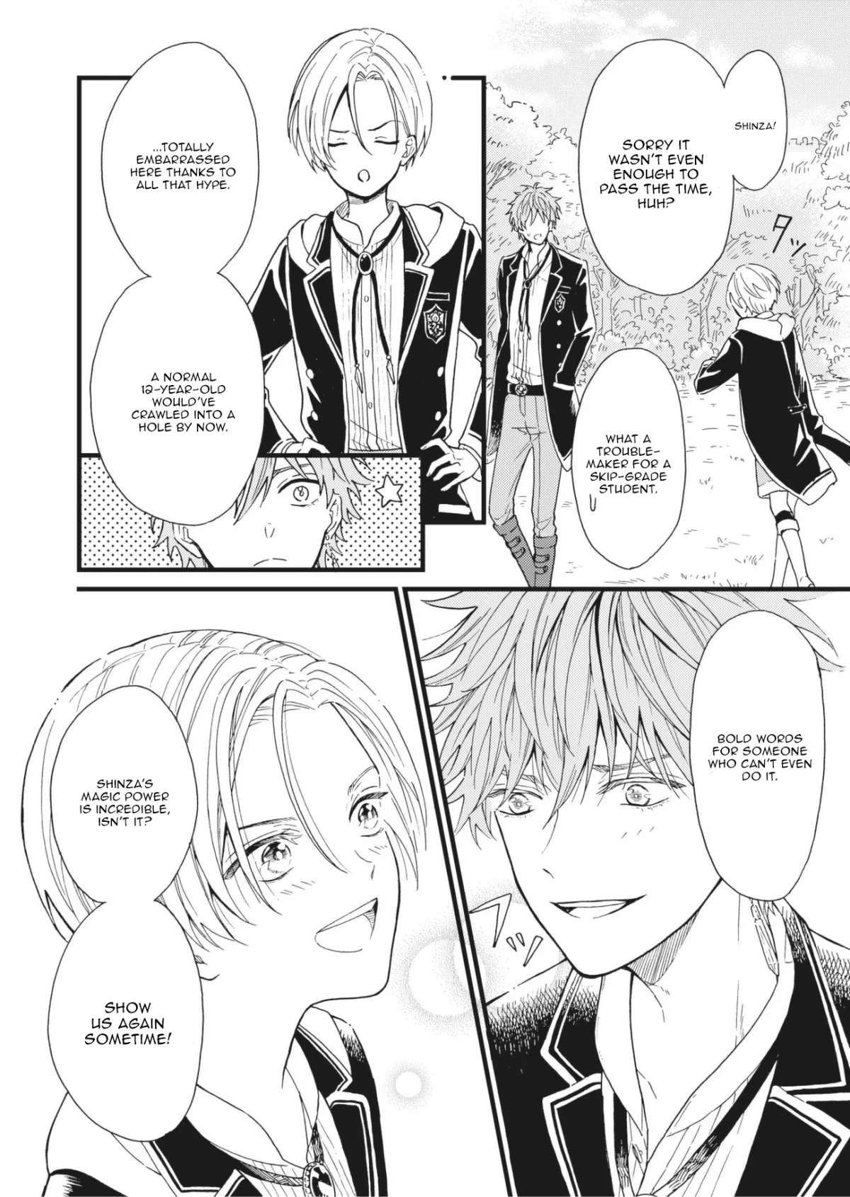 Tensei Mahou Shounen to Kokuin no Kenja Chapter 3 page 7 - 