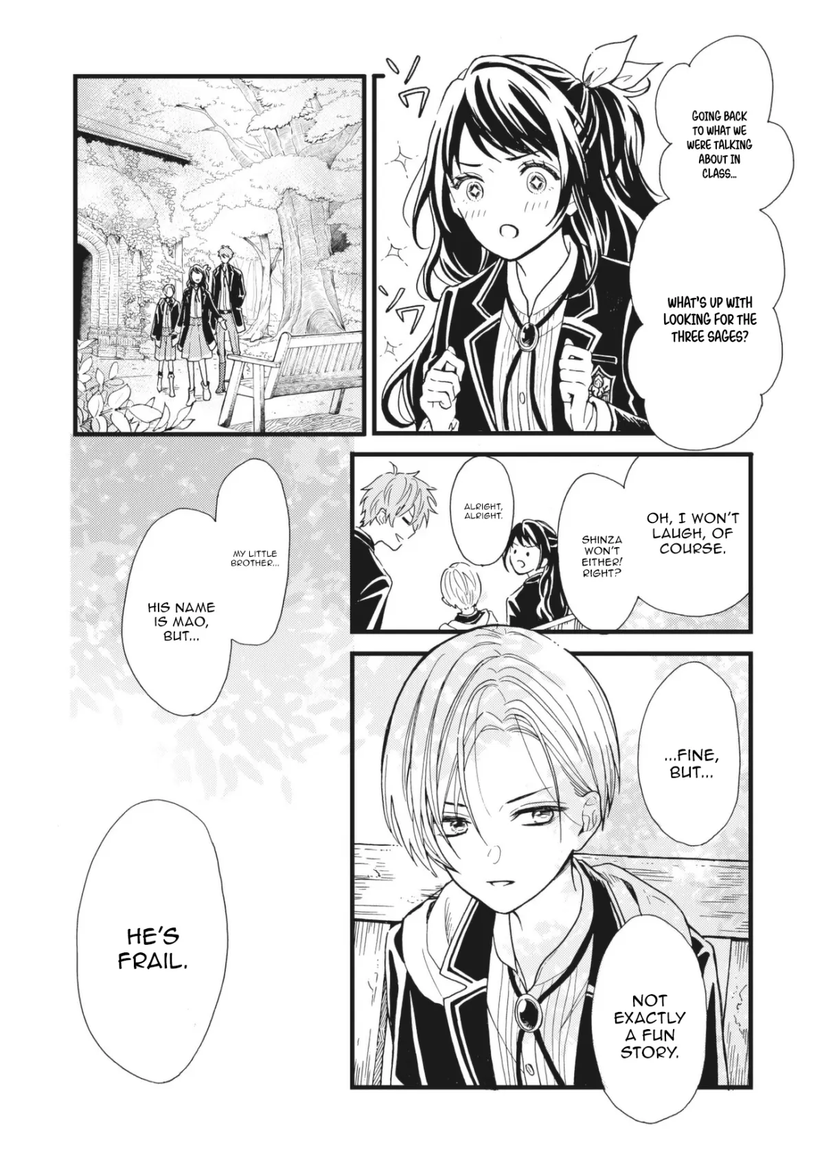 Tensei Mahou Shounen to Kokuin no Kenja Chapter 3 page 9 - 