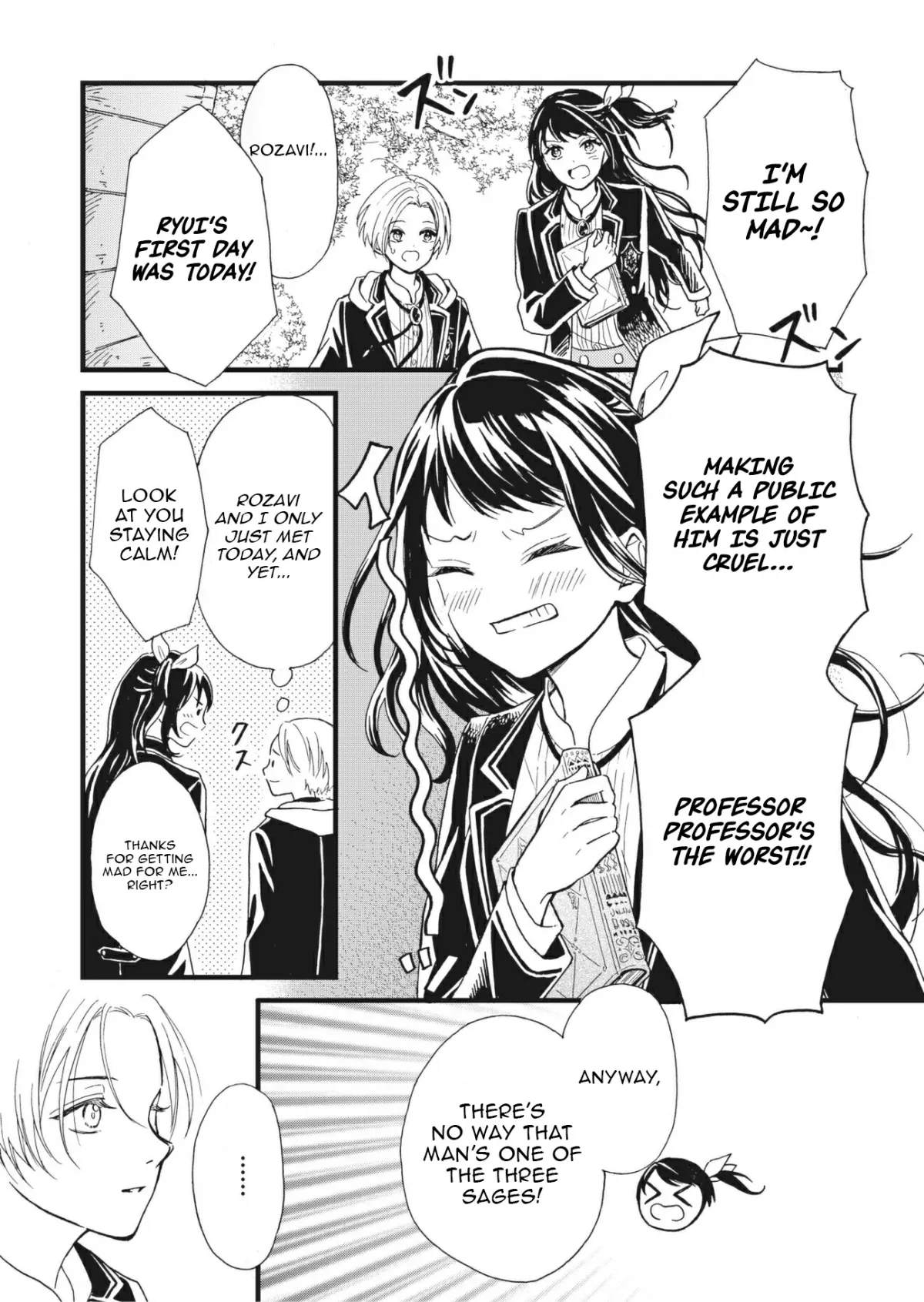Tensei Mahou Shounen to Kokuin no Kenja Chapter 4 page 12 - 