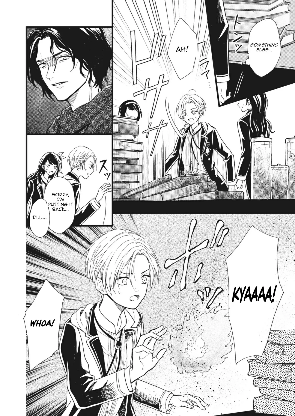 Tensei Mahou Shounen to Kokuin no Kenja Chapter 4 page 9 - 