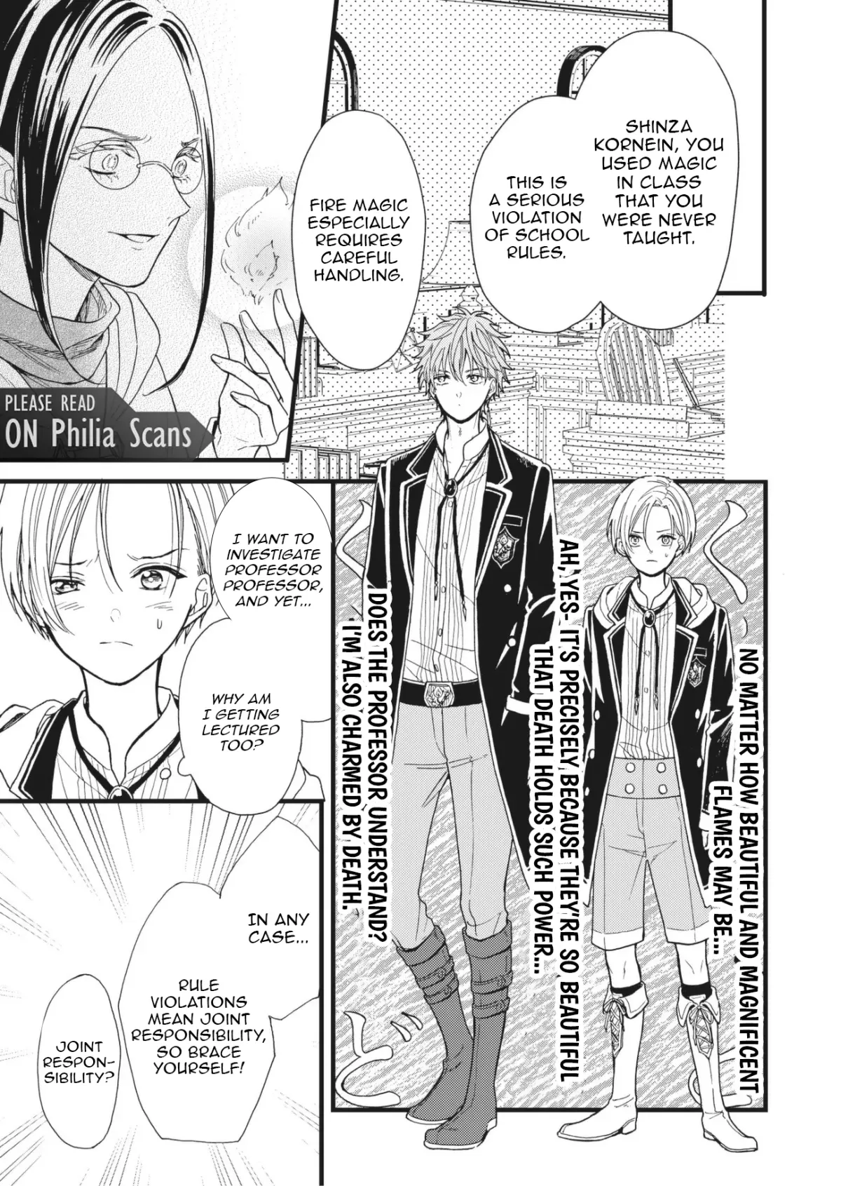 Tensei Mahou Shounen to Kokuin no Kenja Chapter 5 page 5 - 