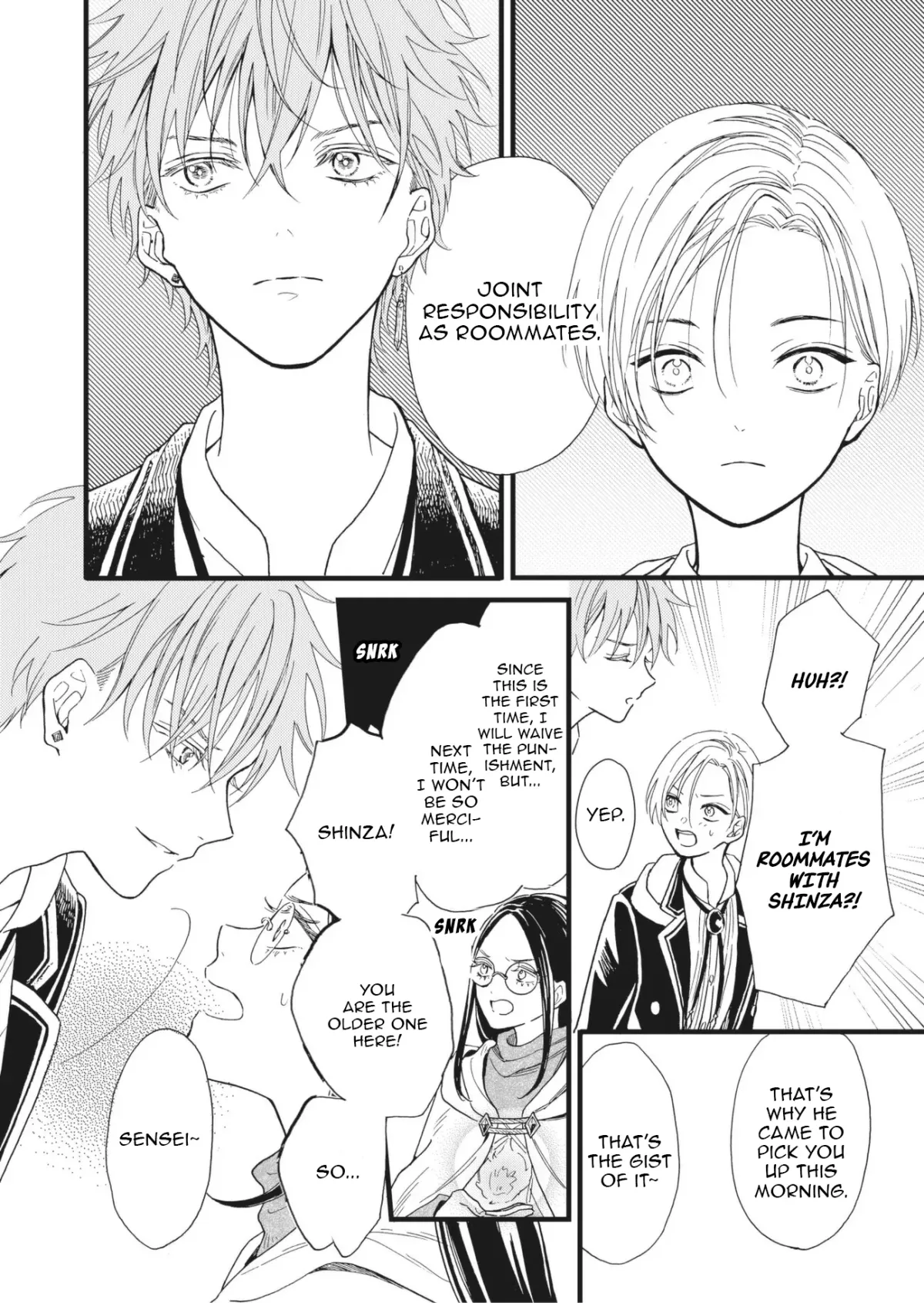 Tensei Mahou Shounen to Kokuin no Kenja Chapter 5 page 6 - 