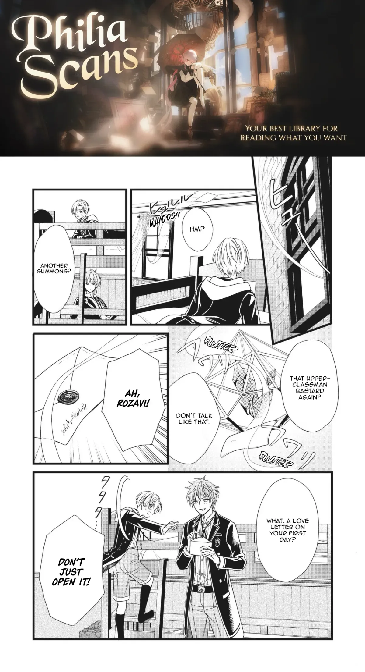 Tensei Mahou Shounen to Kokuin no Kenja Chapter 6 page 1 - 