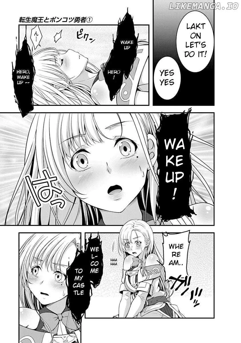 Tensei Maou to Ponkotsu Yuusha: Maou wa Kakko Yoku Taosaretai no ni, Yuusha ga Sugu Zenmetsu Shiyagaru Chapter 1 page 19 - 