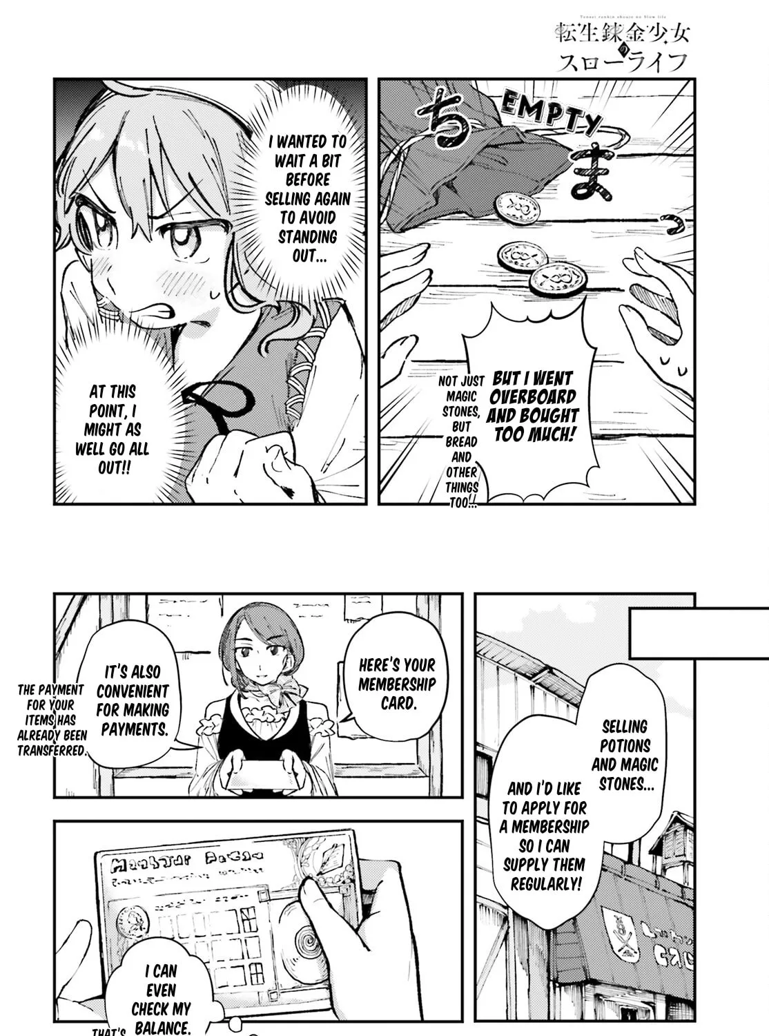 Tensei Renkin Shoujo no Slow Life Chapter 1 page 37 - 