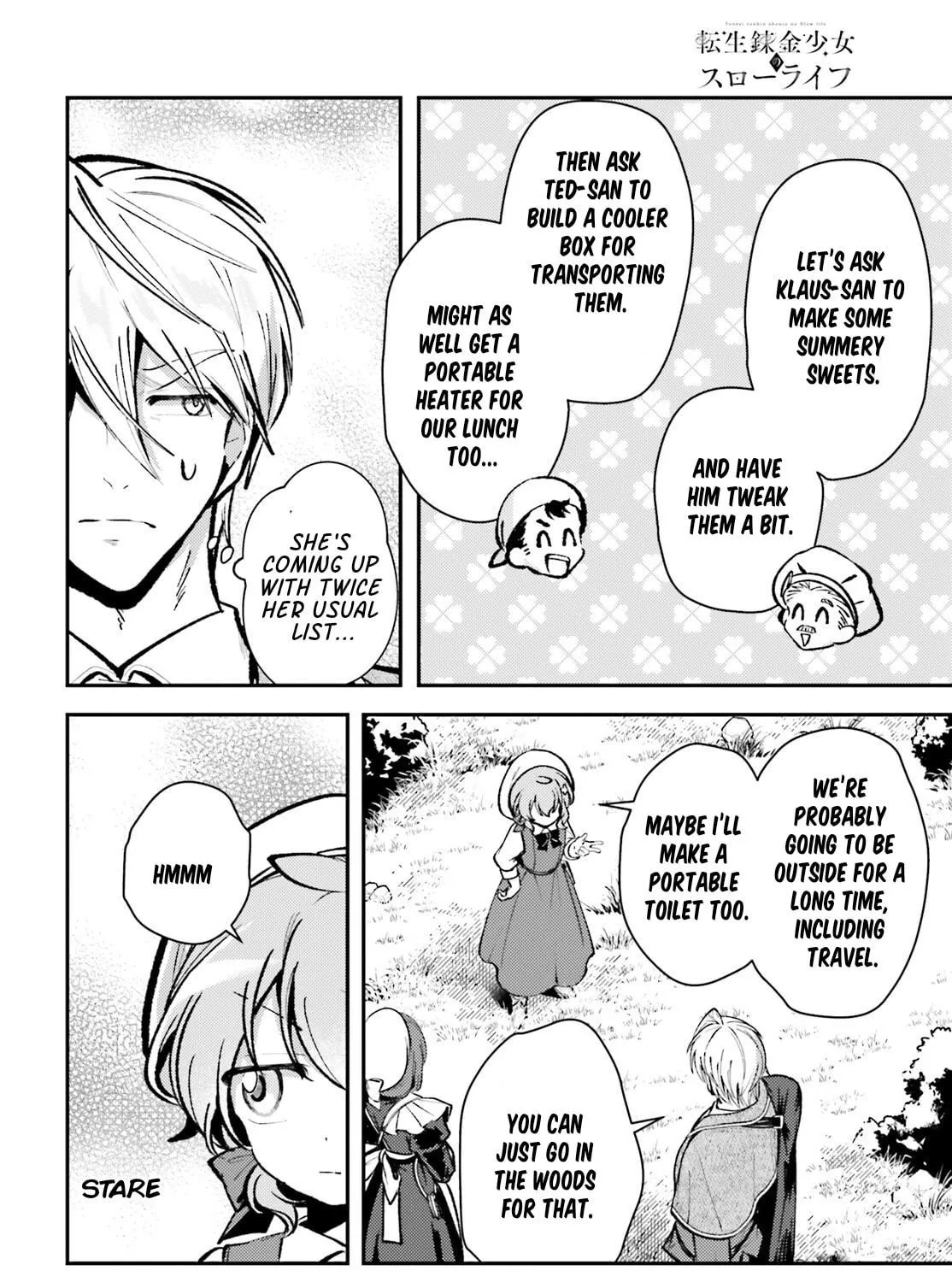 Tensei Renkin Shoujo no Slow Life Chapter 13.1 page 29 - 