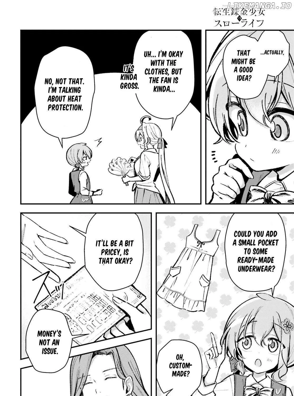 Tensei Renkin Shoujo no Slow Life Chapter 13.5 page 15 - 