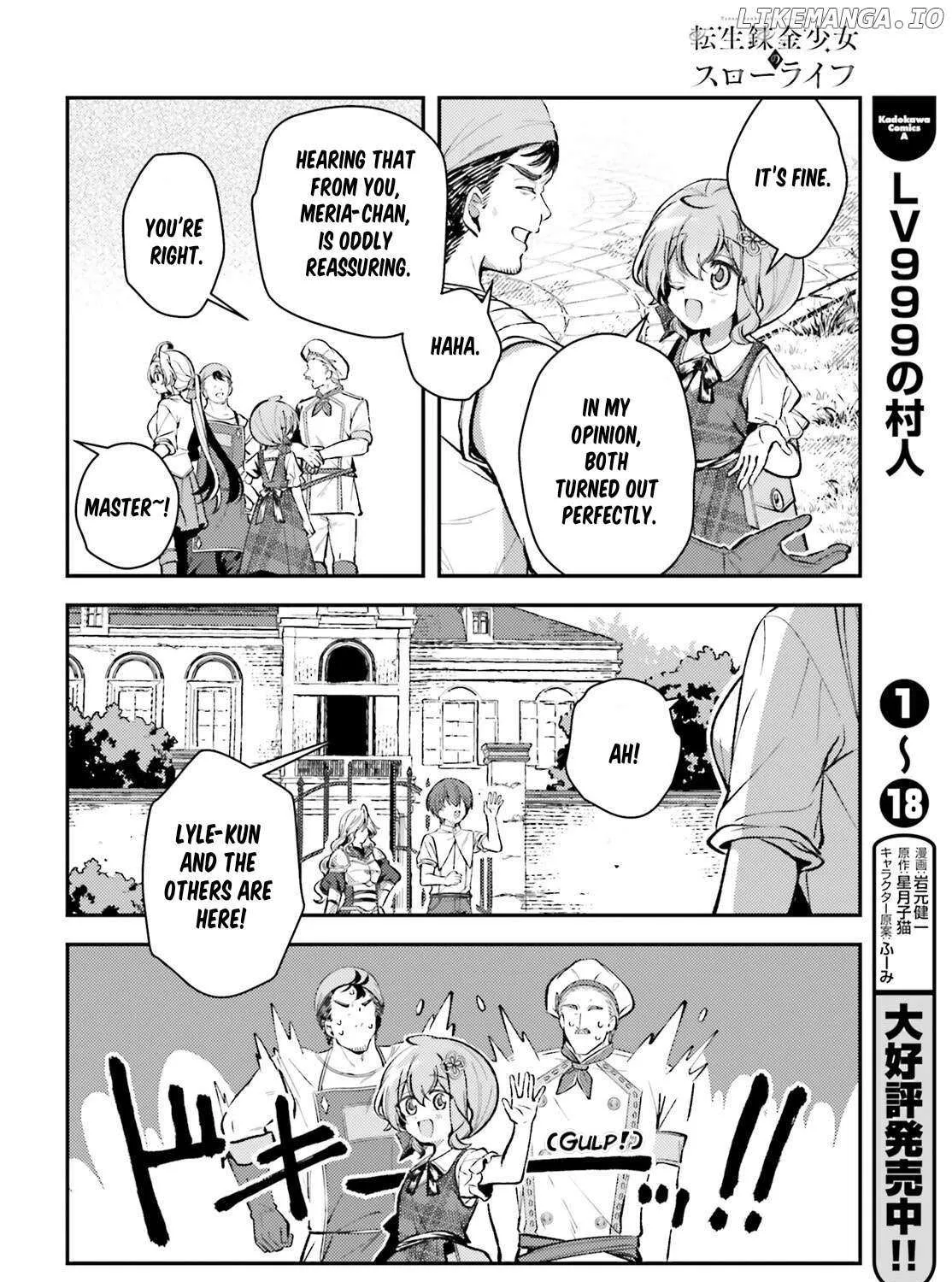 Tensei Renkin Shoujo no Slow Life Chapter 13.5 page 31 - 