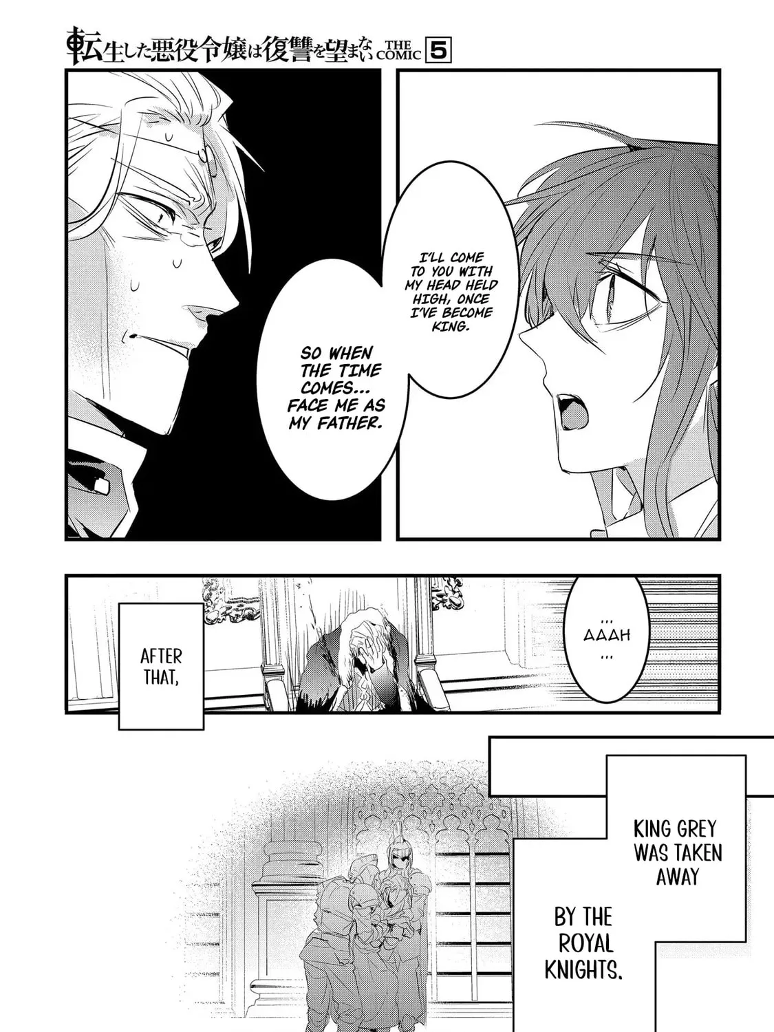 Tensei Shita Akuyaku Reijou wa Fukushuu wo Nozomanai THE COMIC Chapter 26 page 37 - 
