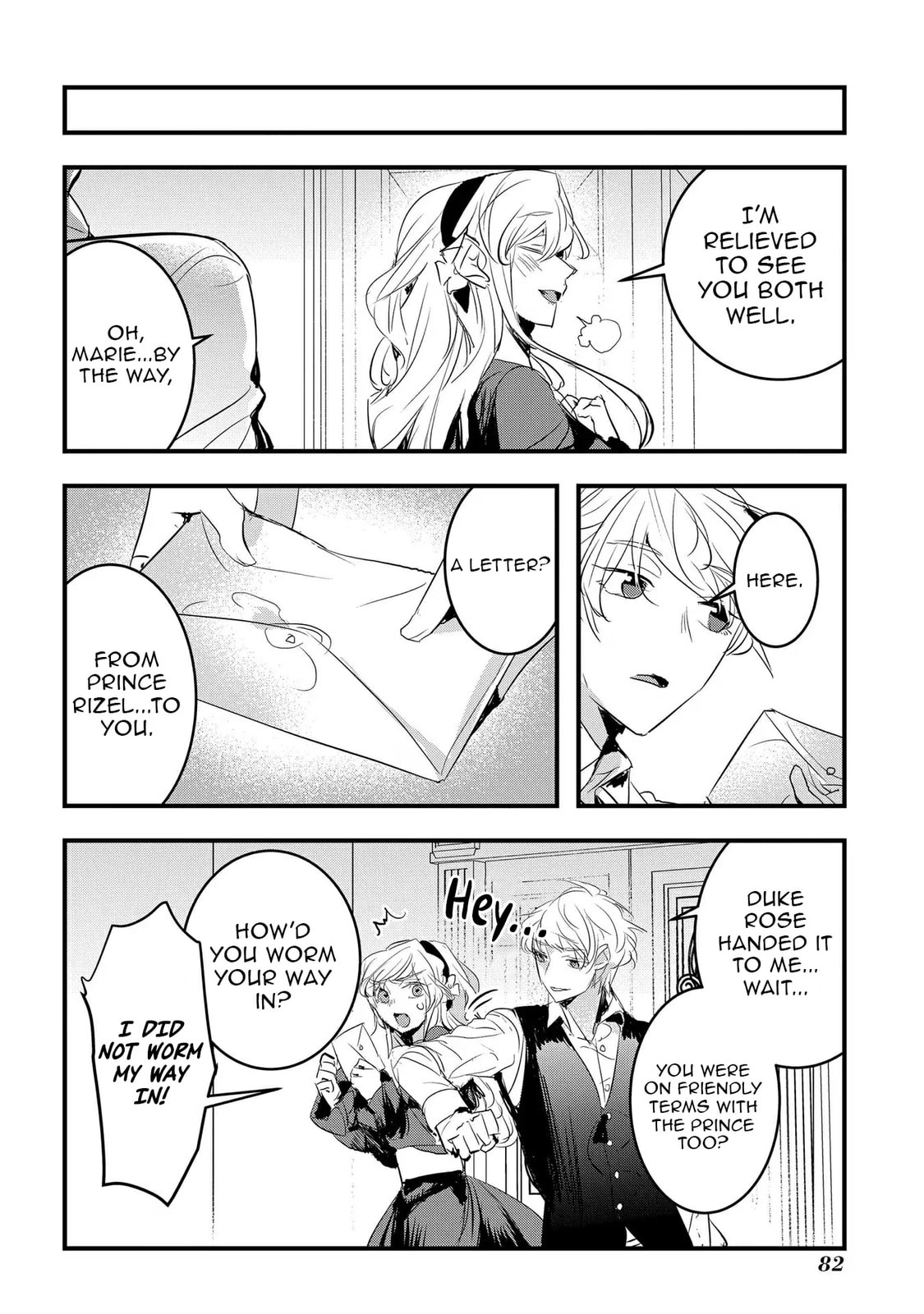 Tensei Shita Akuyaku Reijou wa Fukushuu wo Nozomanai THE COMIC Chapter 28 page 17 - 