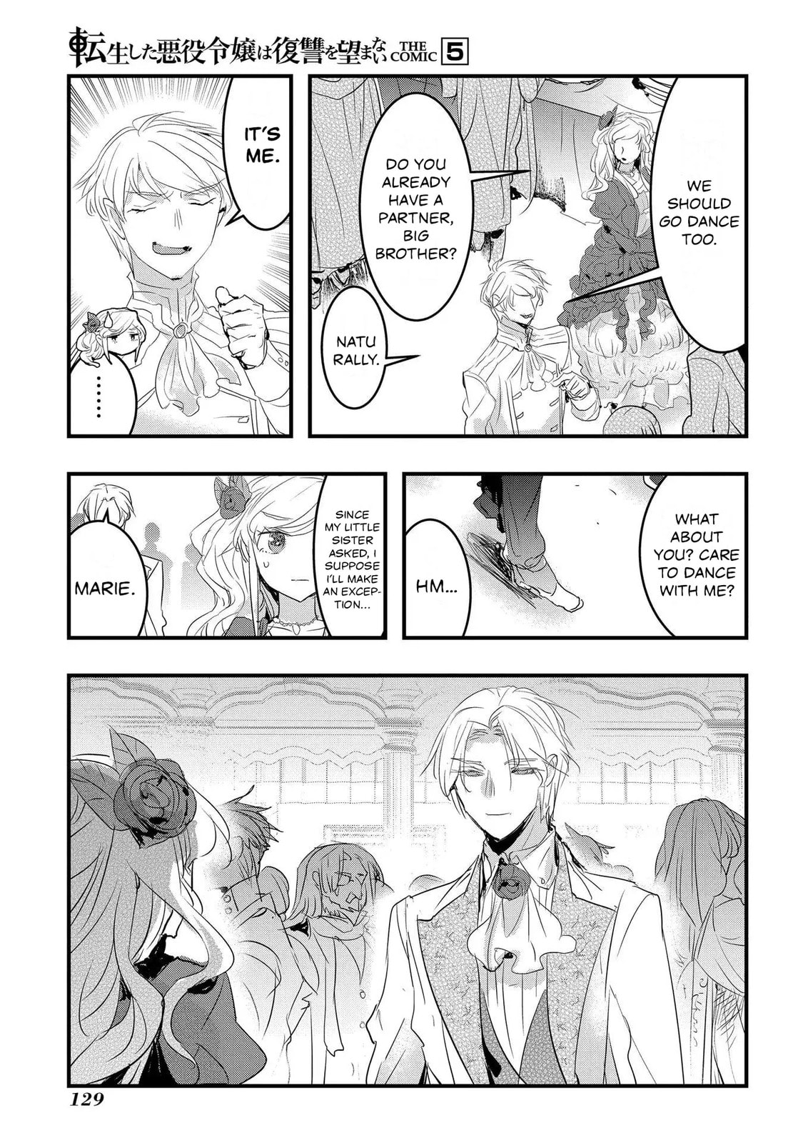 Tensei Shita Akuyaku Reijou wa Fukushuu wo Nozomanai THE COMIC Chapter 30 page 11 - 