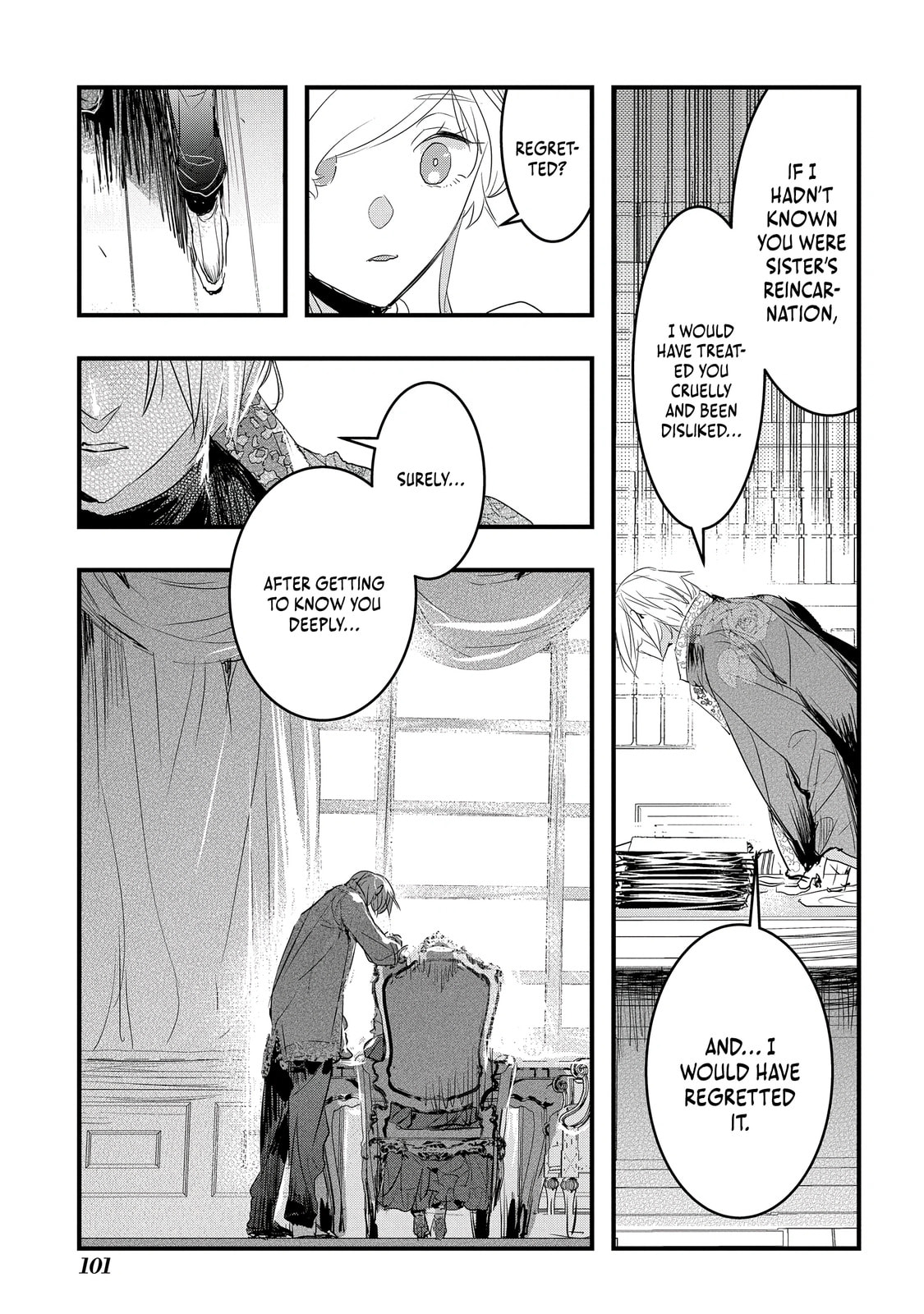 Tensei Shita Akuyaku Reijou wa Fukushuu wo Nozomanai THE COMIC Chapter 36 page 9 - 