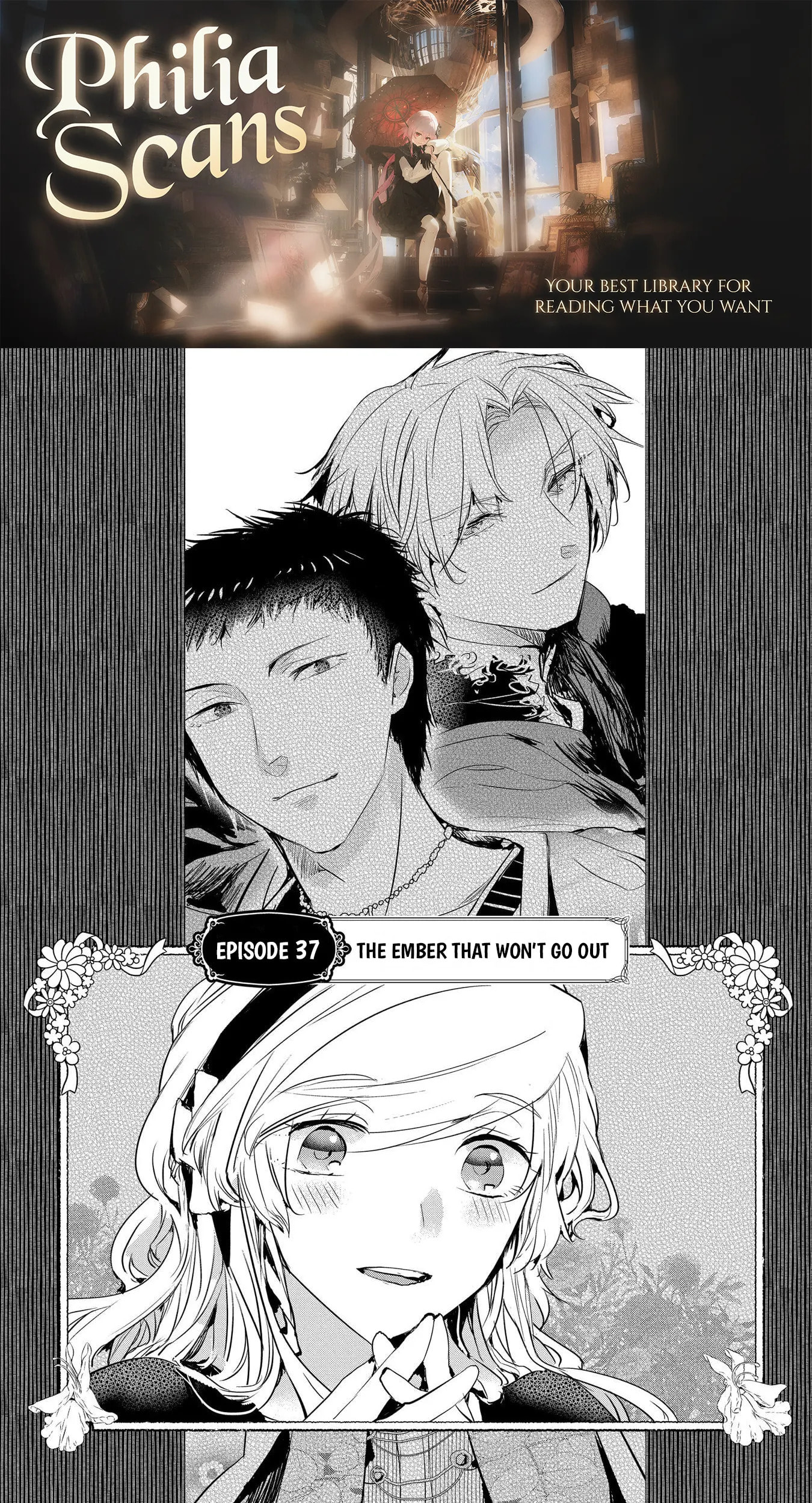 Tensei Shita Akuyaku Reijou wa Fukushuu wo Nozomanai THE COMIC Chapter 37 page 1 - 