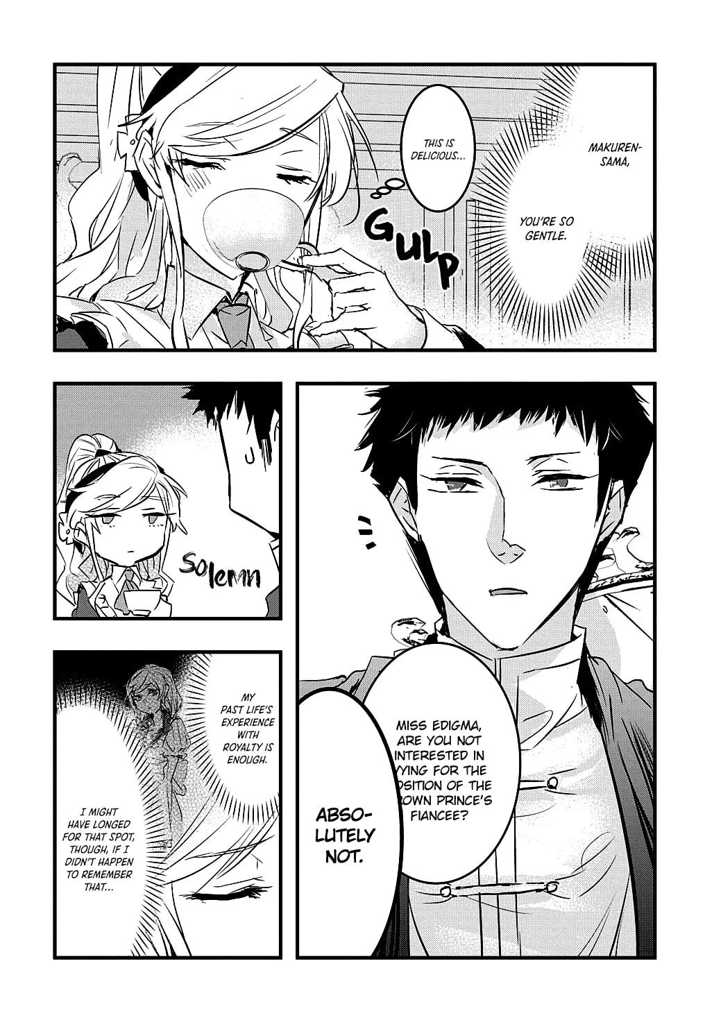 Tensei Shita Akuyaku Reijou wa Fukushuu wo Nozomanai THE COMIC Chapter 4 page 14 - 