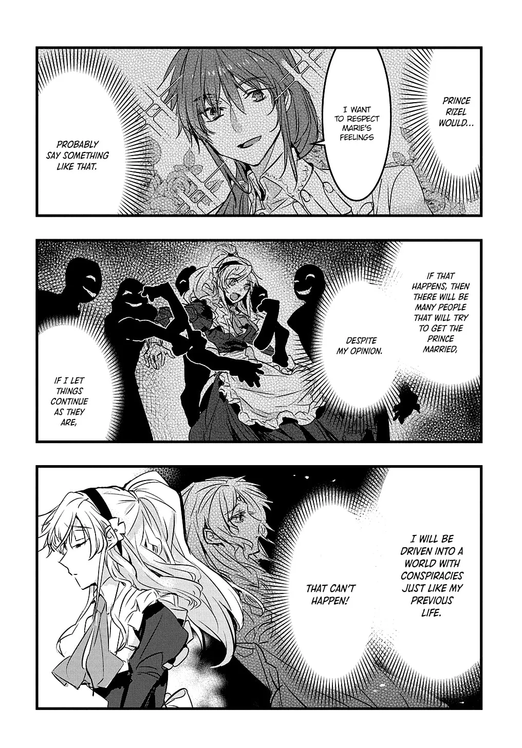 Tensei Shita Akuyaku Reijou wa Fukushuu wo Nozomanai THE COMIC Chapter 4 page 19 - 