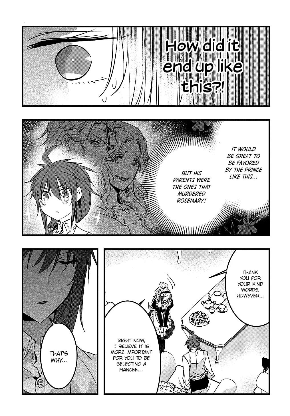 Tensei Shita Akuyaku Reijou wa Fukushuu wo Nozomanai THE COMIC Chapter 4 page 4 - 