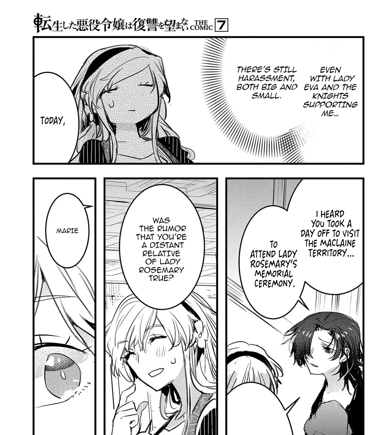 Tensei Shita Akuyaku Reijou wa Fukushuu wo Nozomanai THE COMIC Chapter 40 page 28 - 