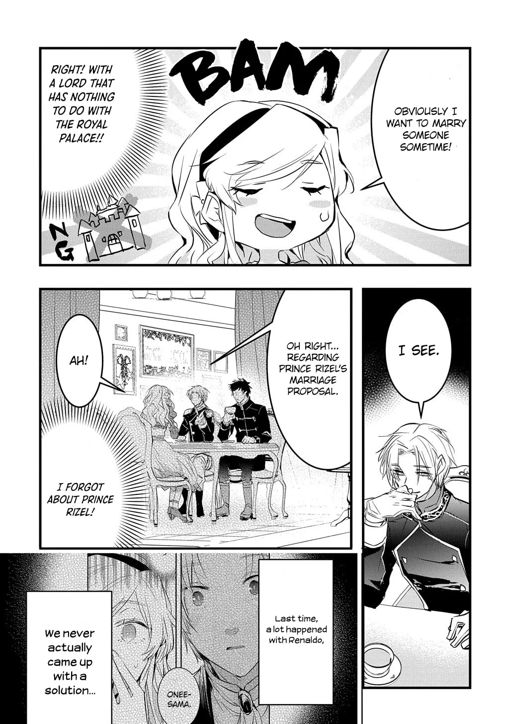 Tensei Shita Akuyaku Reijou wa Fukushuu wo Nozomanai THE COMIC Chapter 8 page 29 - 