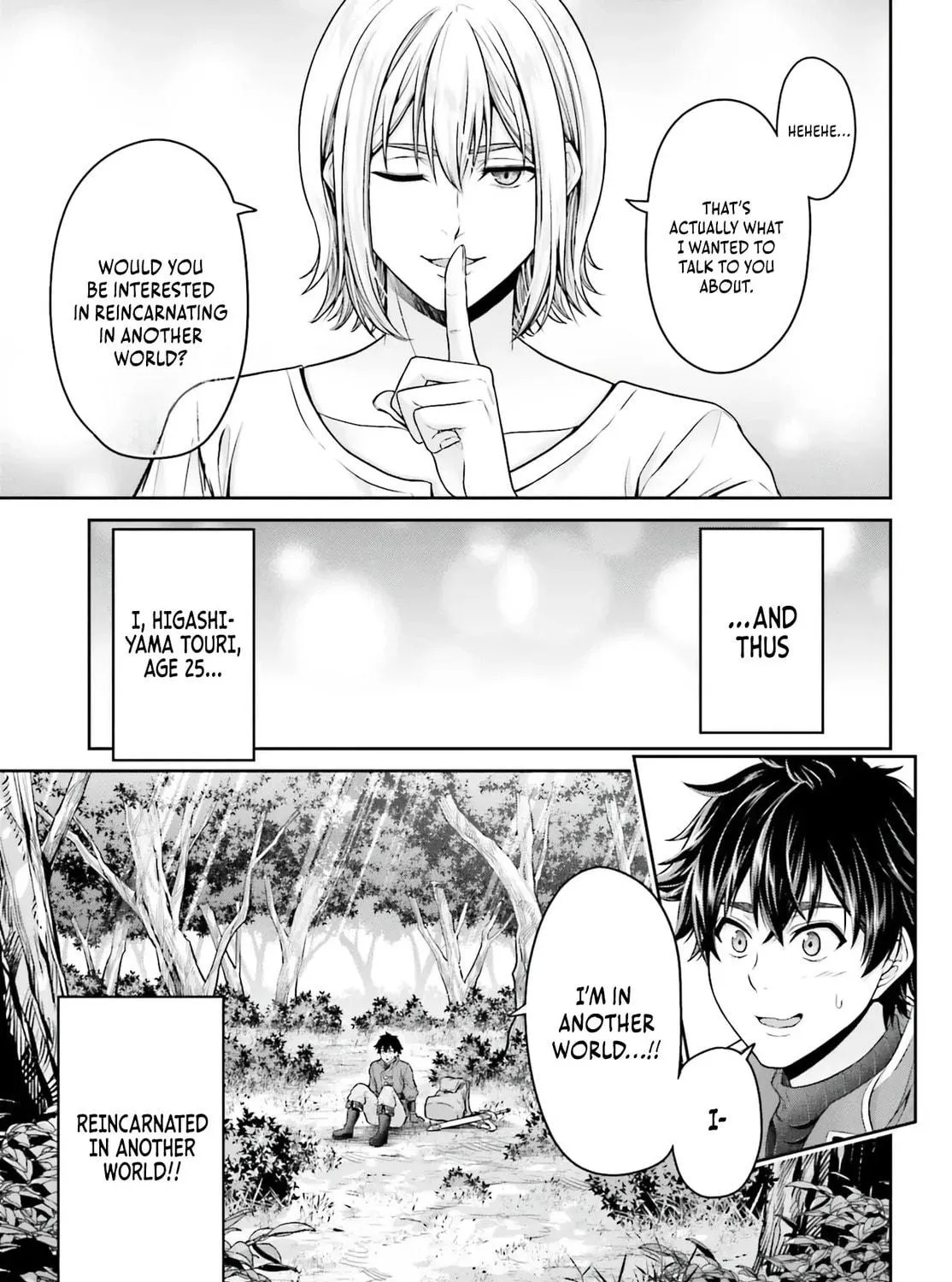 Tensei shita Kuukan Mahoutsukai wa Shoutai Kakushite Medachitai! Chapter 1 page 23 - 