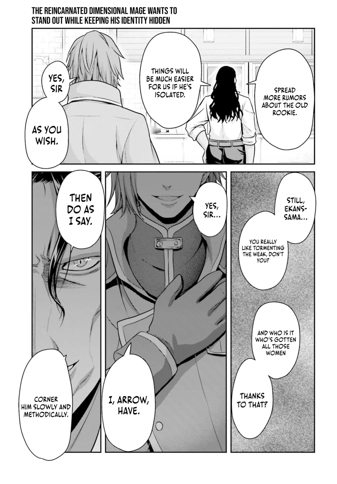 Tensei shita Kuukan Mahoutsukai wa Shoutai Kakushite Medachitai! Chapter 4 page 34 - 