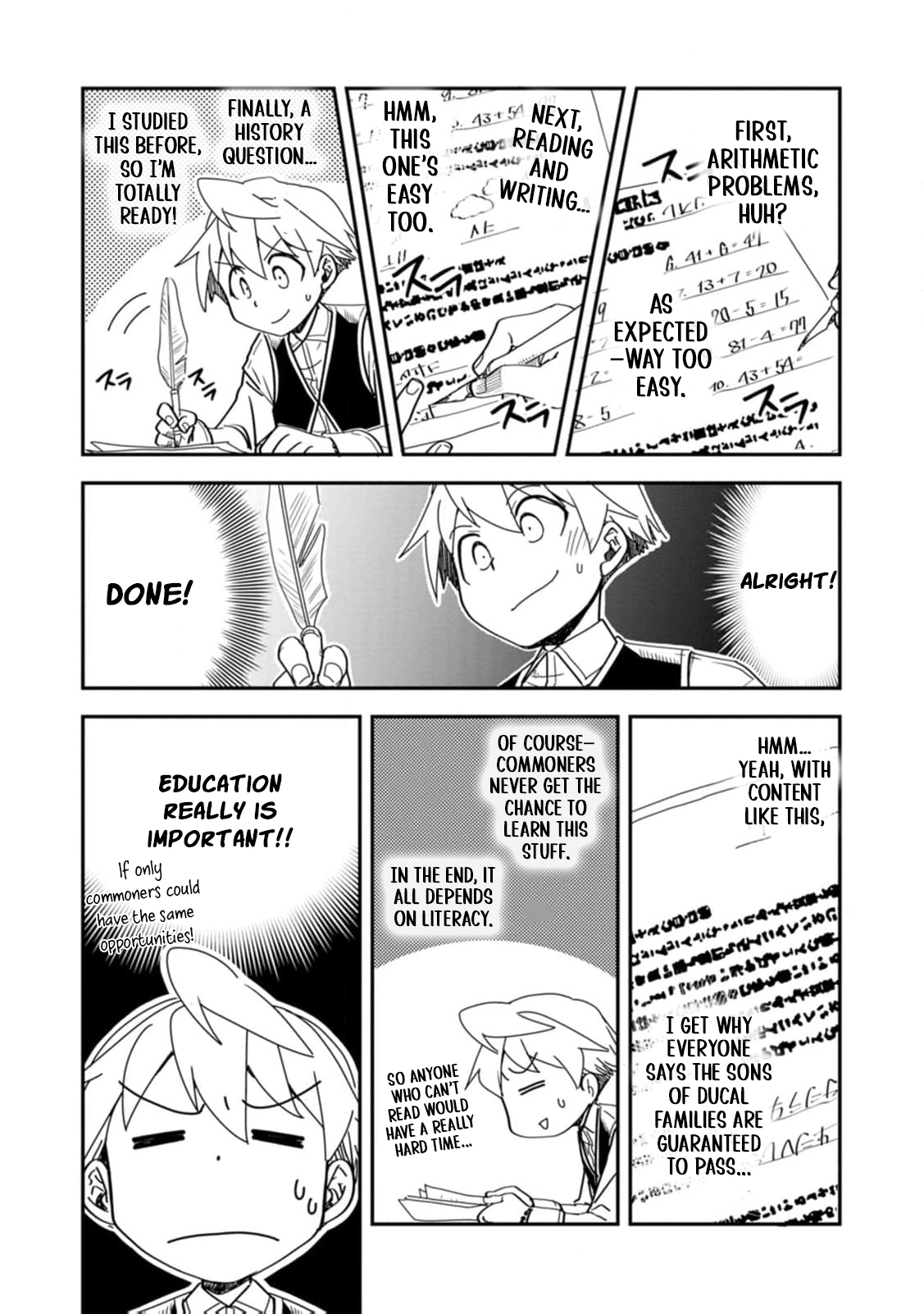 Tensei shitara Heimin deshita. ~Seikatsu Suijun ni Taerarenai no de Kizoku wo Mezashimasu~ Chapter 28 page 9 - 