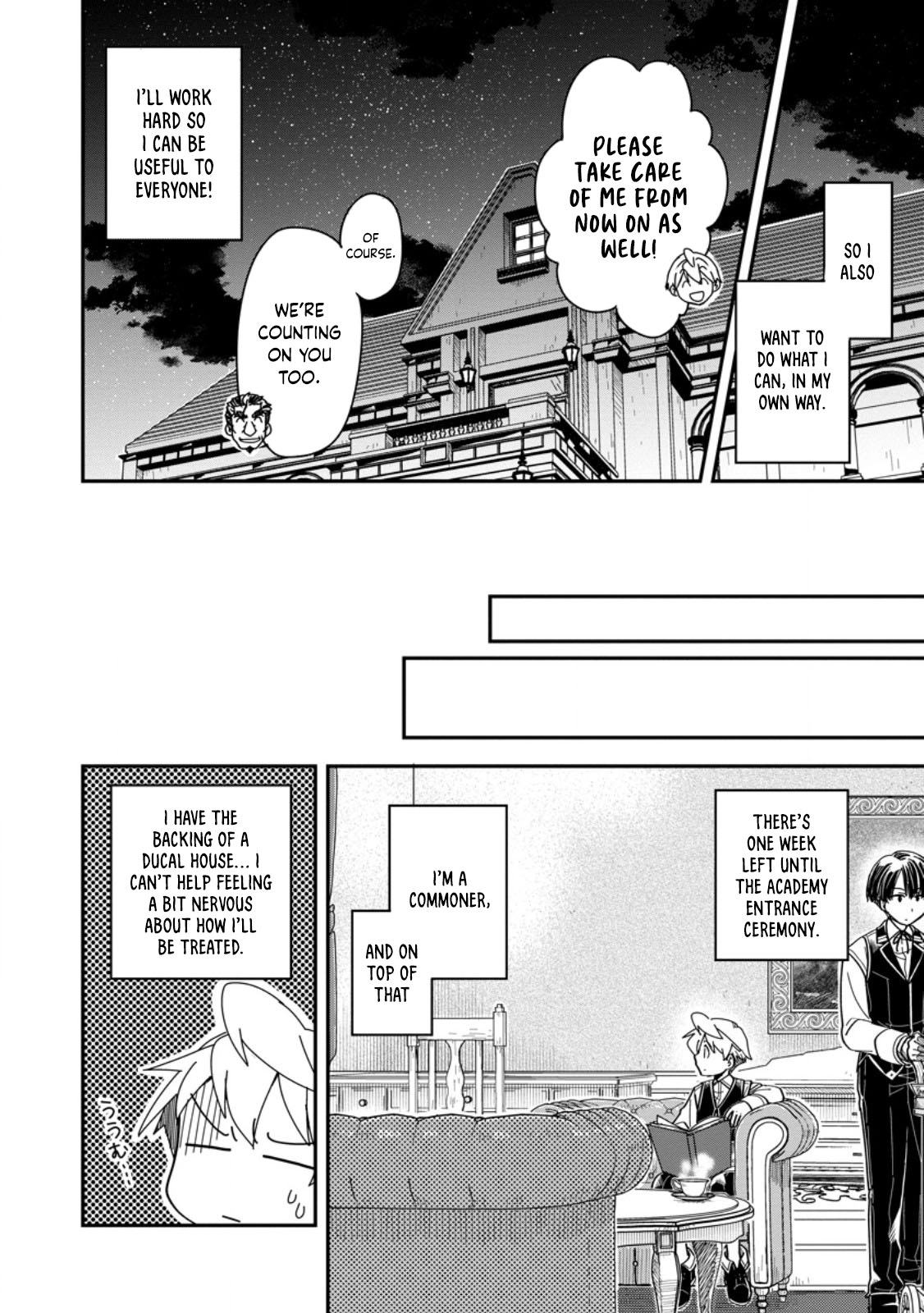 Tensei shitara Heimin deshita. ~Seikatsu Suijun ni Taerarenai no de Kizoku wo Mezashimasu~ Chapter 30 page 11 - 