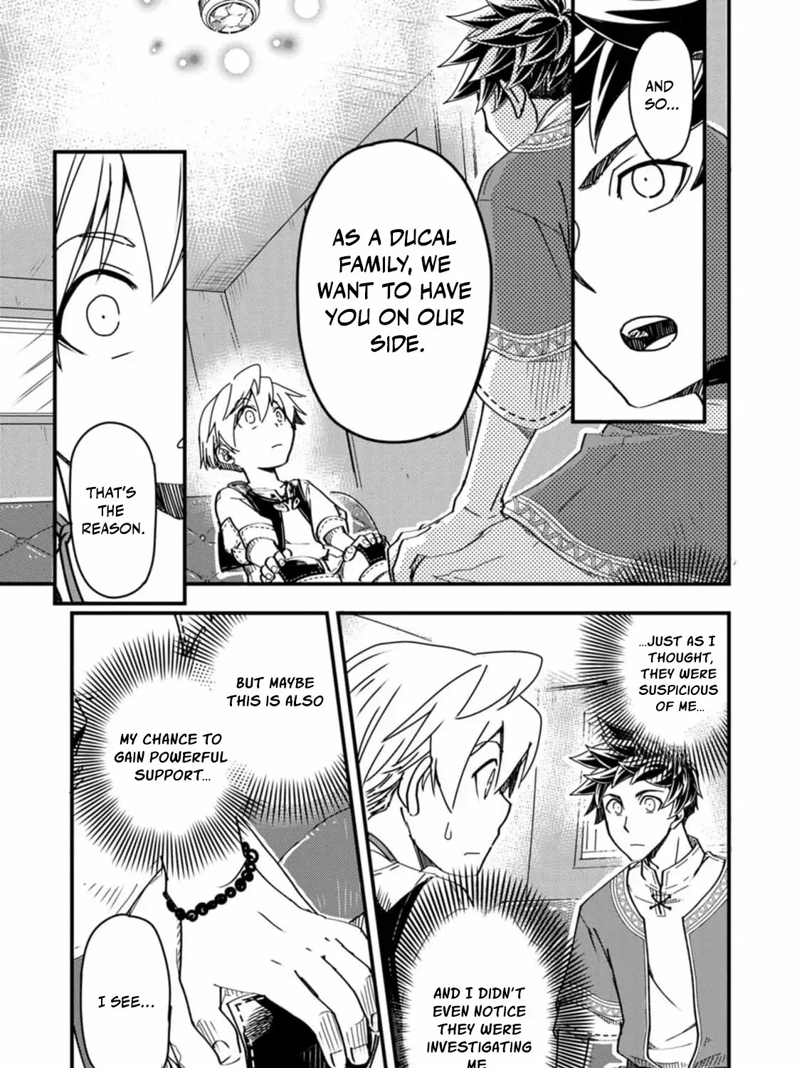 Tensei shitara Heimin deshita. ~Seikatsu Suijun ni Taerarenai no de Kizoku wo Mezashimasu~ Chapter 8 page 33 - 