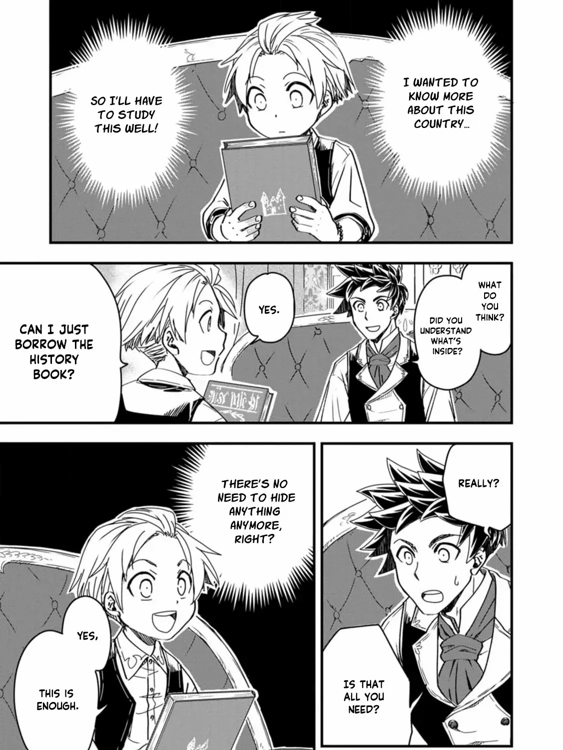 Tensei shitara Heimin deshita. ~Seikatsu Suijun ni Taerarenai no de Kizoku wo Mezashimasu~ Chapter 9 page 34 - 