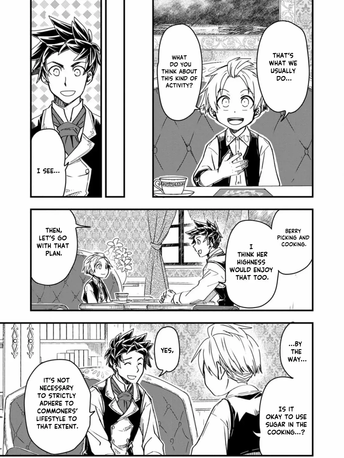Tensei shitara Heimin deshita. ~Seikatsu Suijun ni Taerarenai no de Kizoku wo Mezashimasu~ Chapter 9 page 42 - 