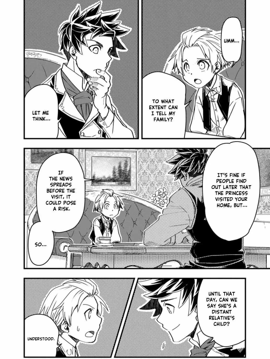 Tensei shitara Heimin deshita. ~Seikatsu Suijun ni Taerarenai no de Kizoku wo Mezashimasu~ Chapter 9 page 44 - 