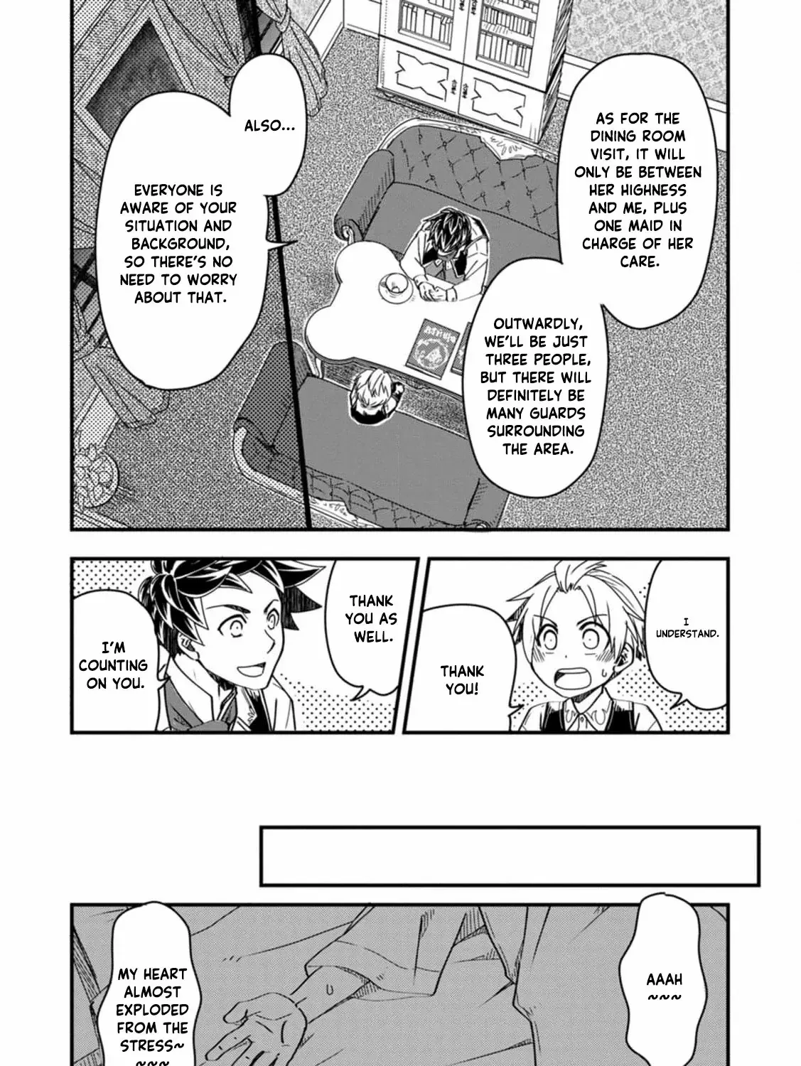 Tensei shitara Heimin deshita. ~Seikatsu Suijun ni Taerarenai no de Kizoku wo Mezashimasu~ Chapter 9 page 46 - 