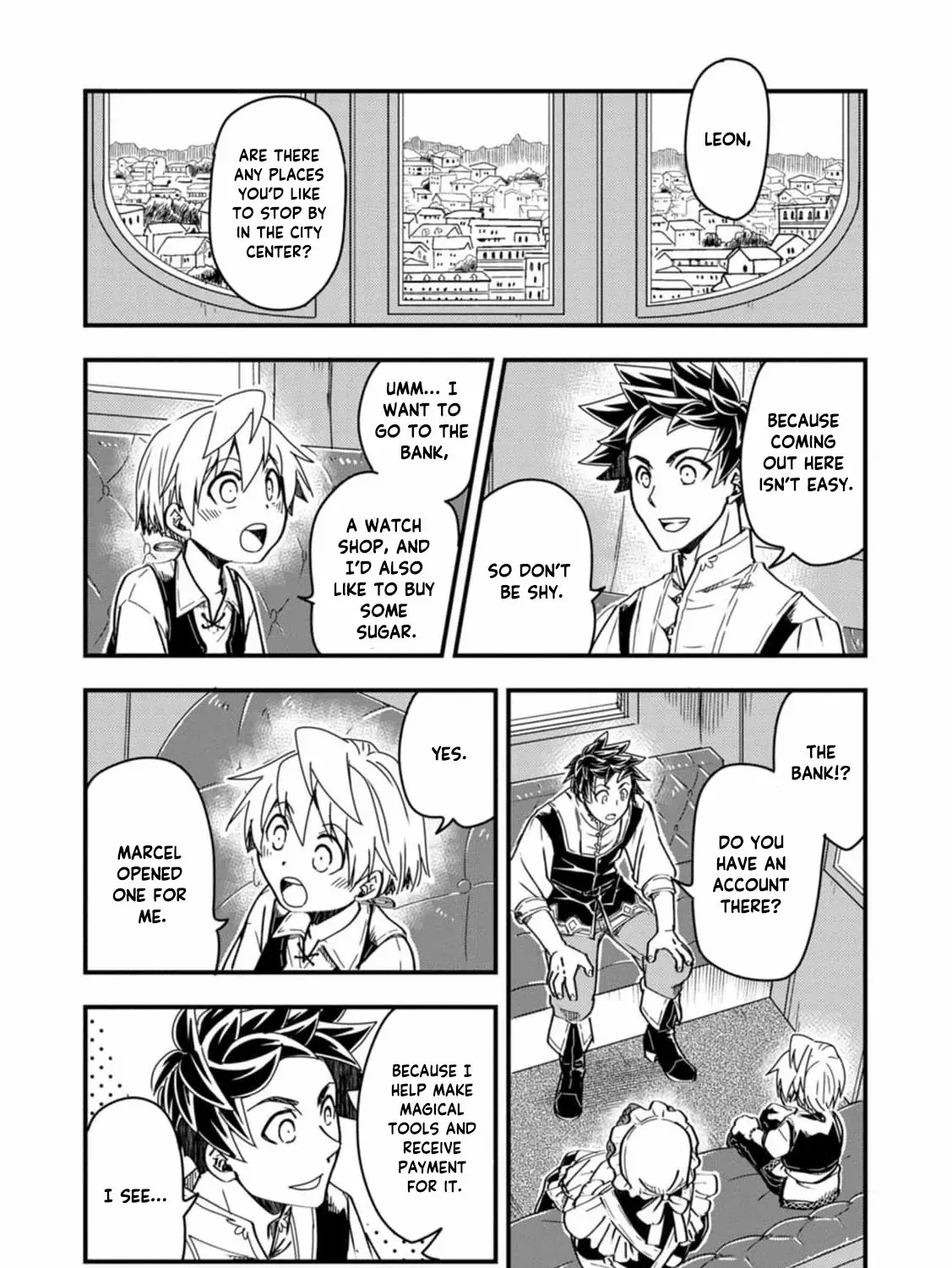 Tensei shitara Heimin deshita. ~Seikatsu Suijun ni Taerarenai no de Kizoku wo Mezashimasu~ Chapter 9 page 58 - 