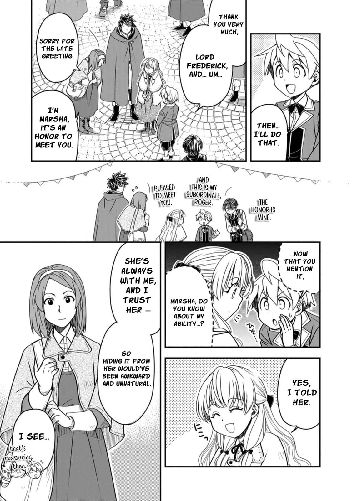 Tensei Shitara Heimin deshita.: Seikatsu Suijun ni Taerarenai node Kizoku wo Mezashimasu Chapter 26 page 7 - 