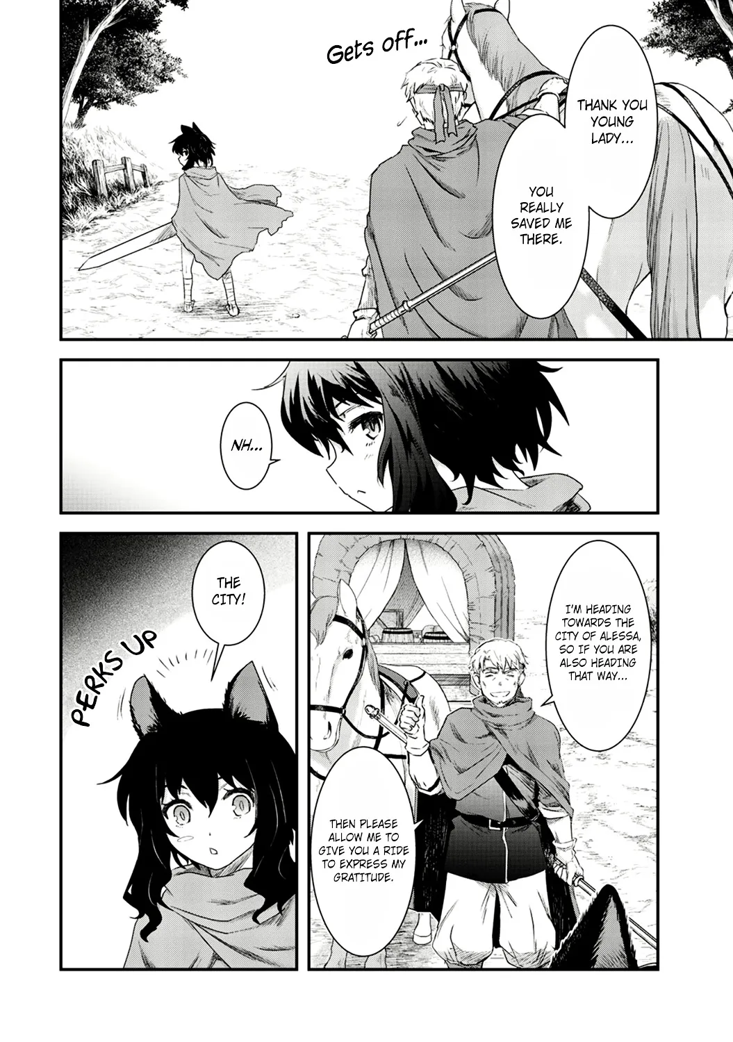 Tensei Shitara Ken Deshita Chapter 3.1 page 6 - 