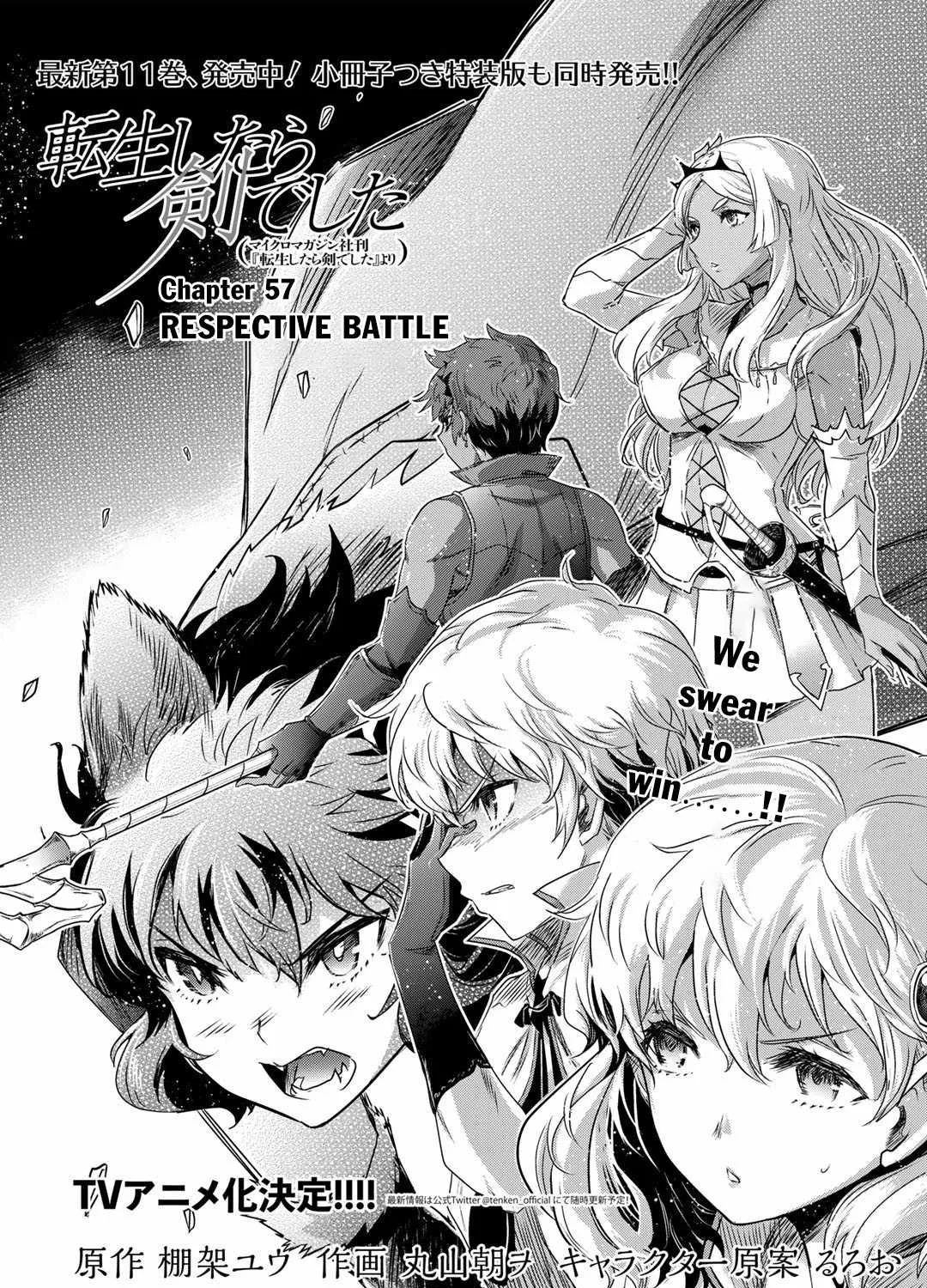 Tensei Shitara Ken Deshita Chapter 57 page 2 - 