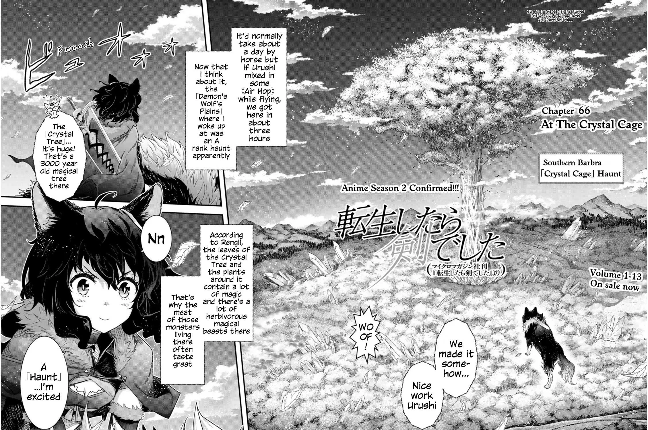Tensei Shitara Ken Deshita Chapter 66 page 3 - 