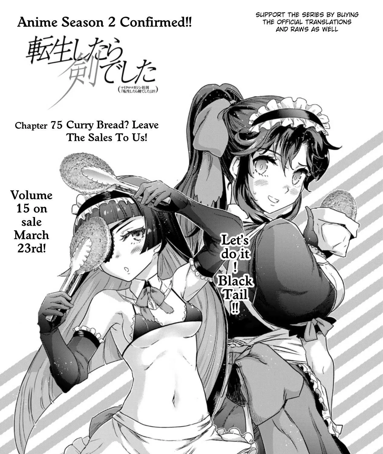 Tensei Shitara Ken Deshita Chapter 75 page 2 - 