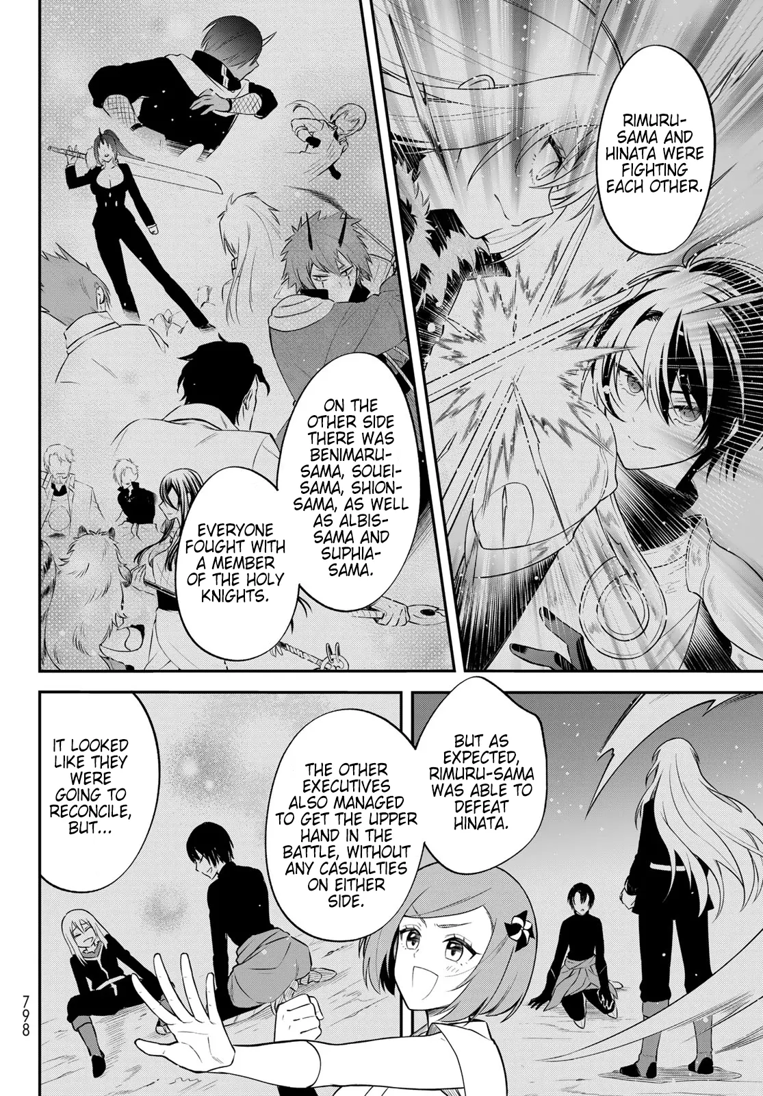 Tensei Shitara Slime Datta Ken Ibun ~Makoku Gurashi No Trinity~ Chapter 62 page 8 - 