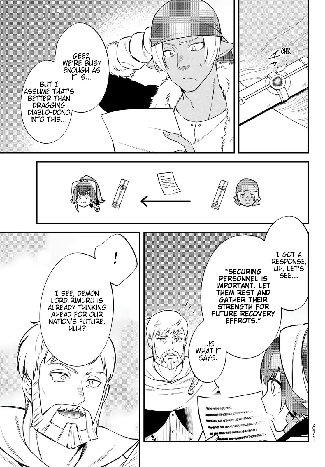 Tensei Shitara Slime Datta Ken Ibun ~Makoku Gurashi No Trinity~ Chapter 63 page 27 - 