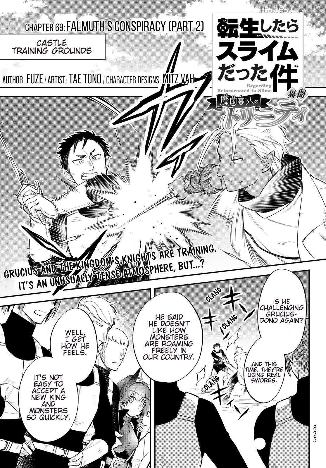 Tensei Shitara Slime Datta Ken Ibun ~Makoku Gurashi No Trinity~ Chapter 69 page 2 - 