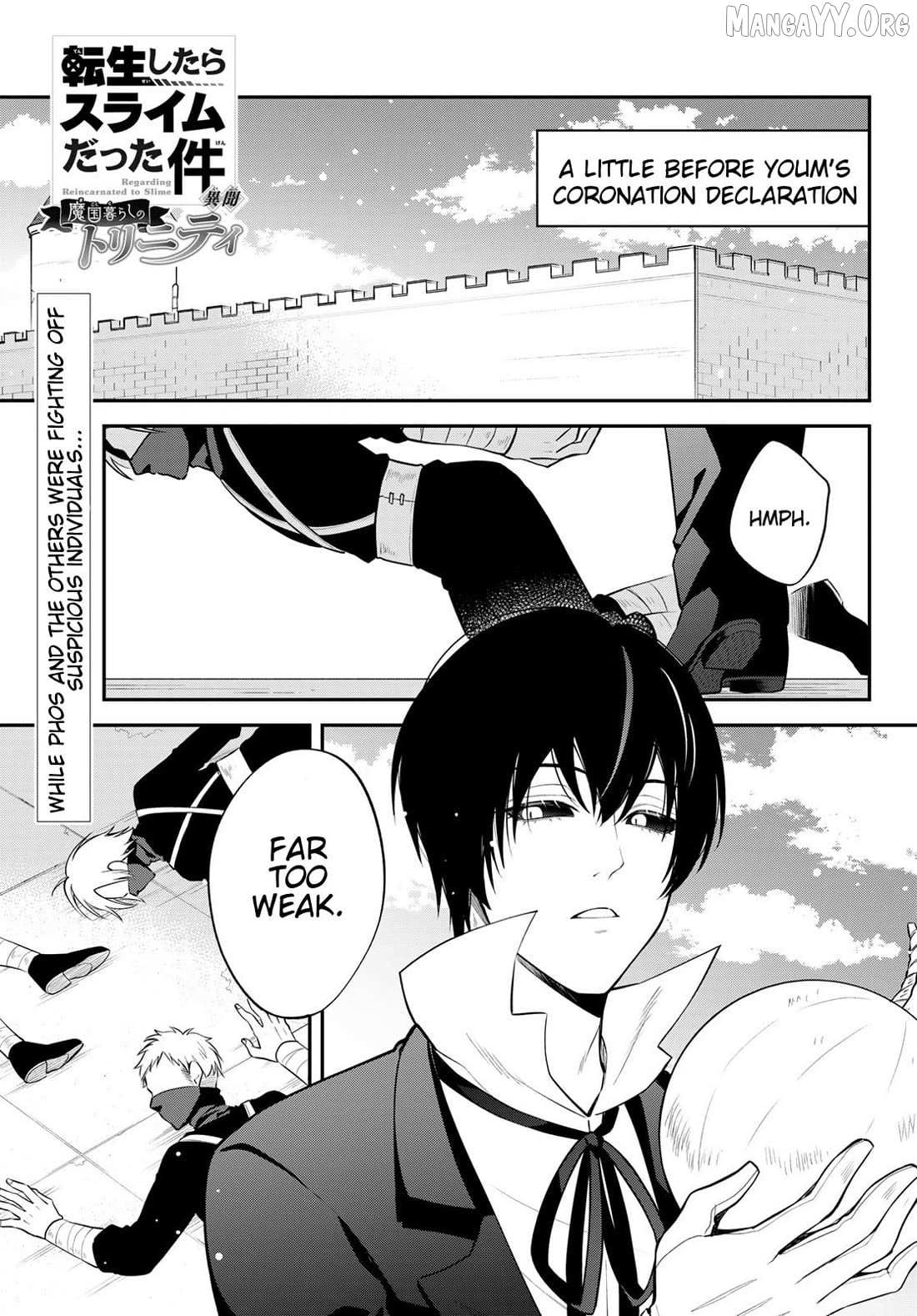 Tensei Shitara Slime Datta Ken Ibun ~Makoku Gurashi No Trinity~ Chapter 71 page 1 - 