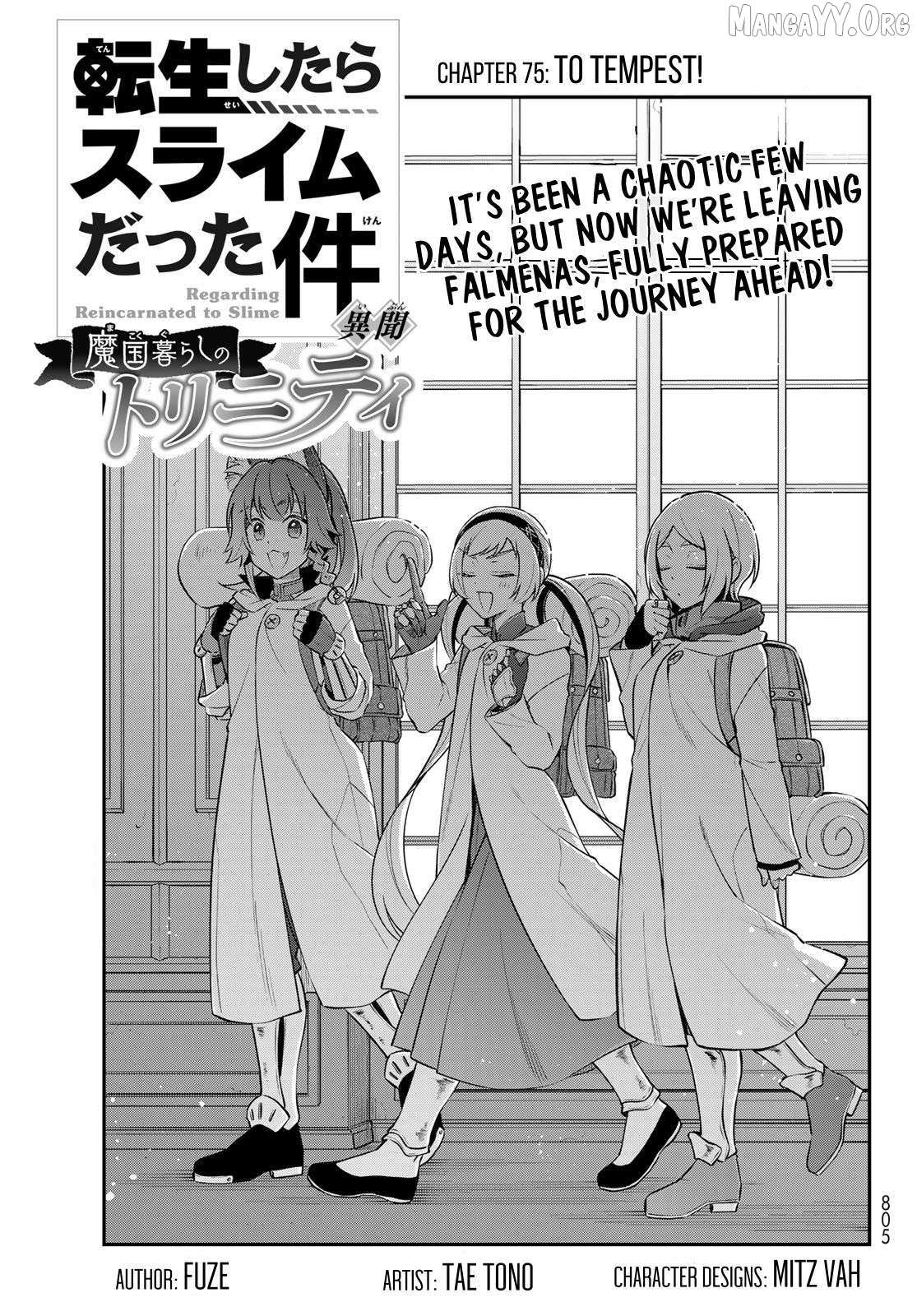 Tensei Shitara Slime Datta Ken Ibun ~Makoku Gurashi No Trinity~ Chapter 75 page 7 - 