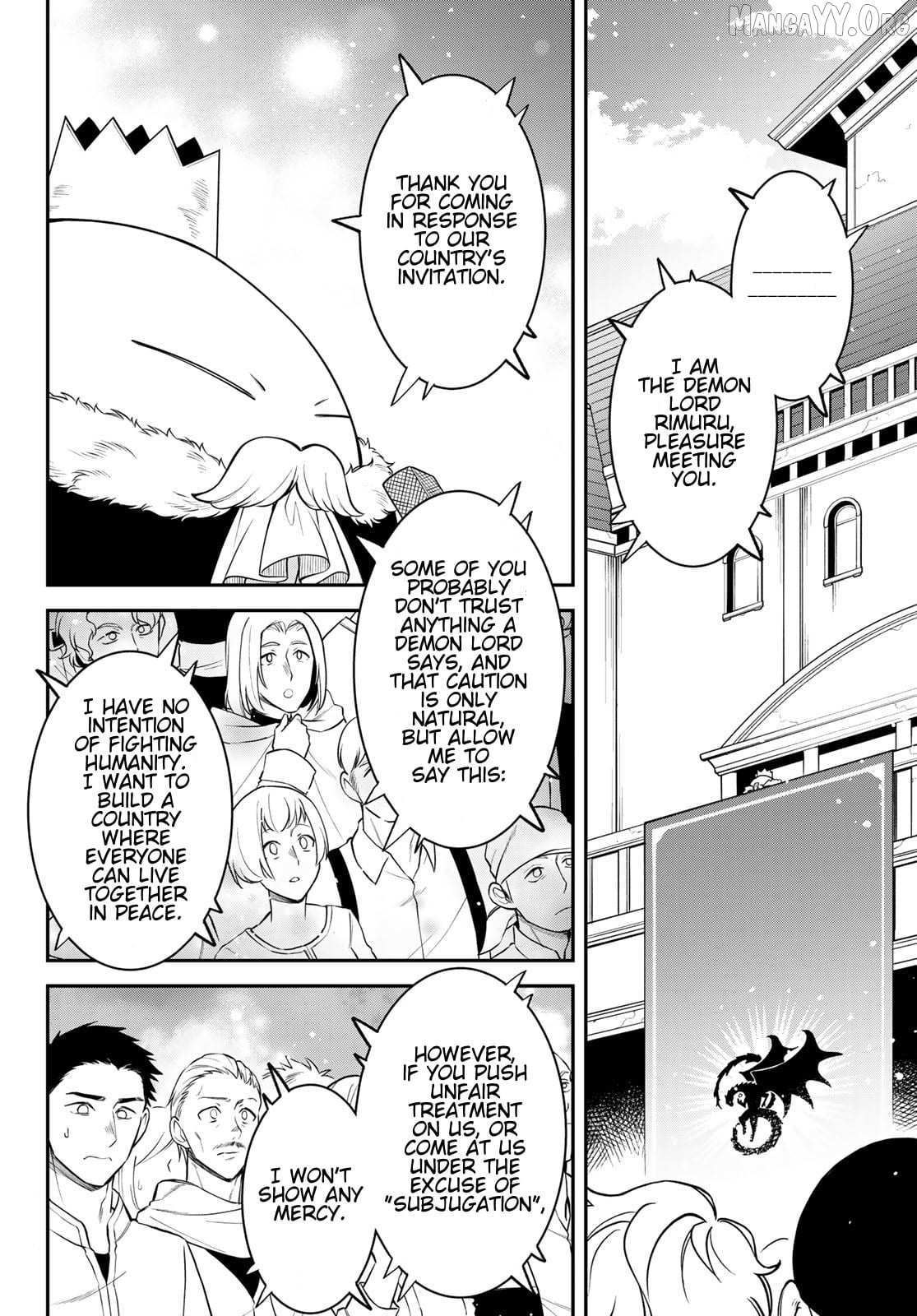 Tensei Shitara Slime Datta Ken Ibun ~Makoku Gurashi No Trinity~ Chapter 77 page 4 - 