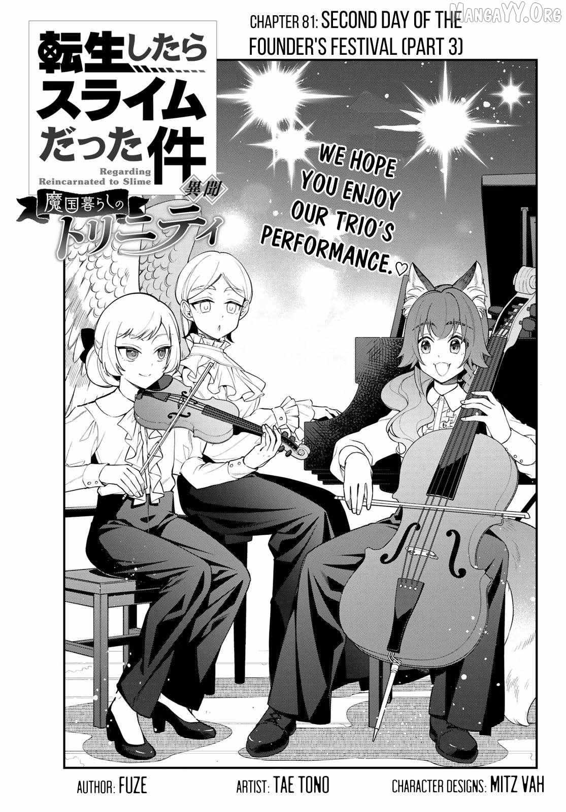 Tensei Shitara Slime Datta Ken Ibun ~Makoku Gurashi No Trinity~ Chapter 81 page 2 - 