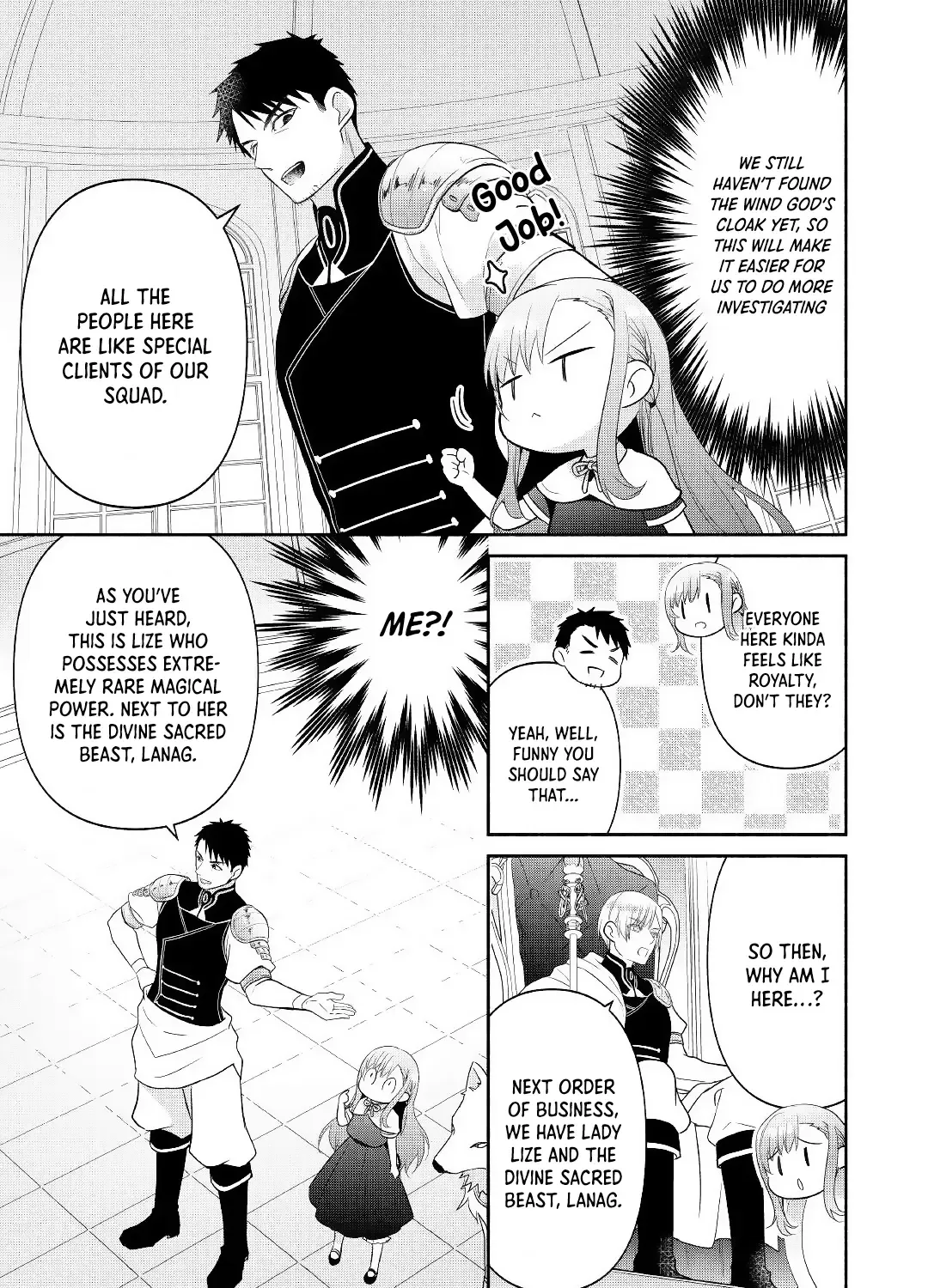 TENSEI YOUJO. KAMIKEMONO TO OUJI TO, SAIKYOU NO OJISAN YOUHEI-DAN NO NAKA DE IKIRU Chapter 10.1 page 13 - 