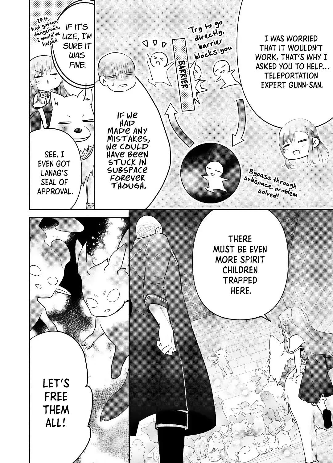 TENSEI YOUJO. KAMIKEMONO TO OUJI TO, SAIKYOU NO OJISAN YOUHEI-DAN NO NAKA DE IKIRU Chapter 11 page 28 - 