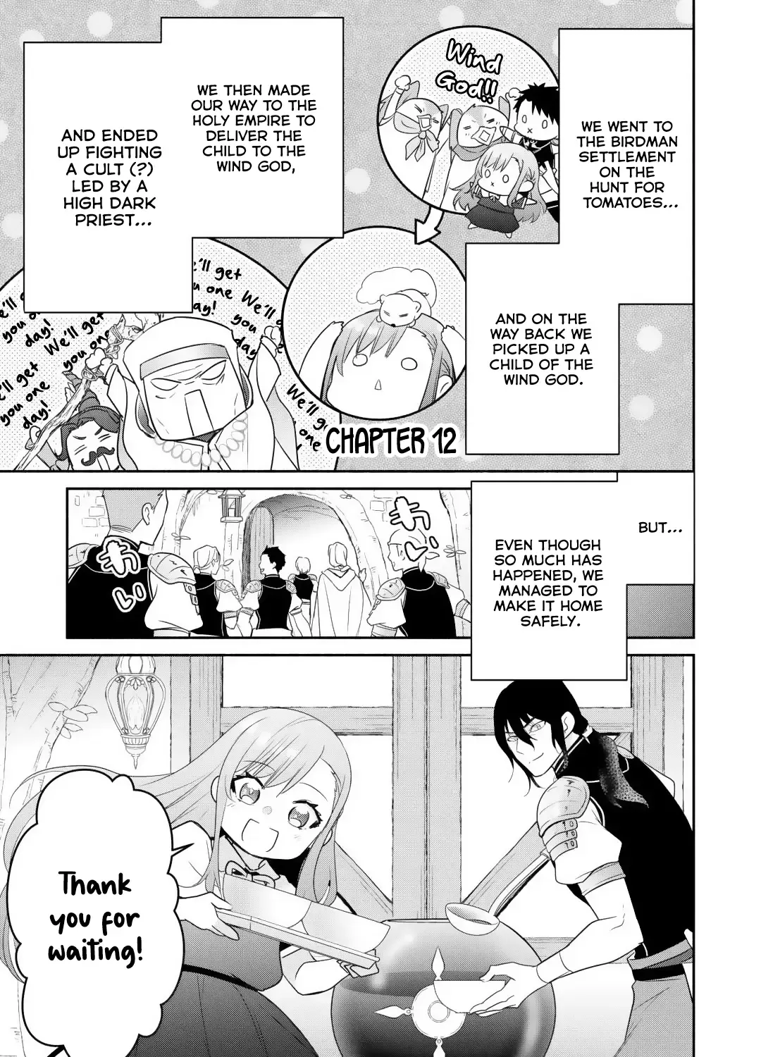 TENSEI YOUJO. KAMIKEMONO TO OUJI TO, SAIKYOU NO OJISAN YOUHEI-DAN NO NAKA DE IKIRU Chapter 12 page 1 - 