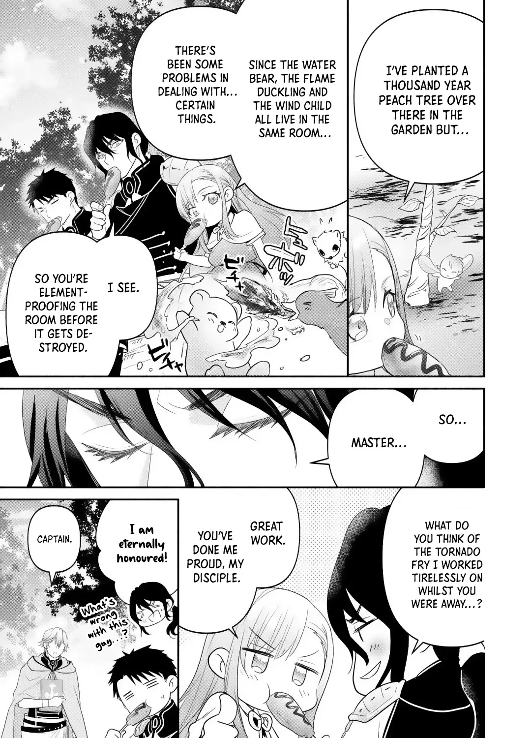 TENSEI YOUJO. KAMIKEMONO TO OUJI TO, SAIKYOU NO OJISAN YOUHEI-DAN NO NAKA DE IKIRU Chapter 12 page 13 - 